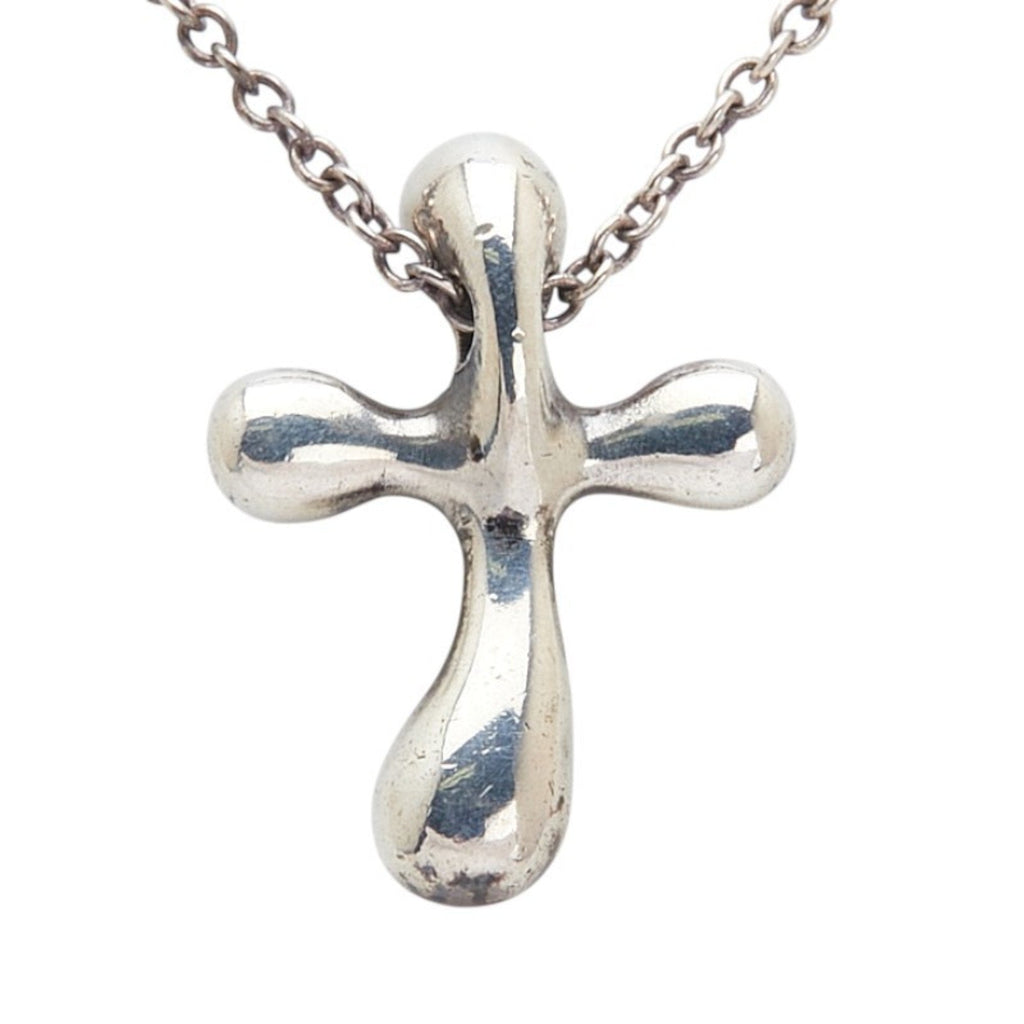 Cross Pendant Necklace Sterling Silver