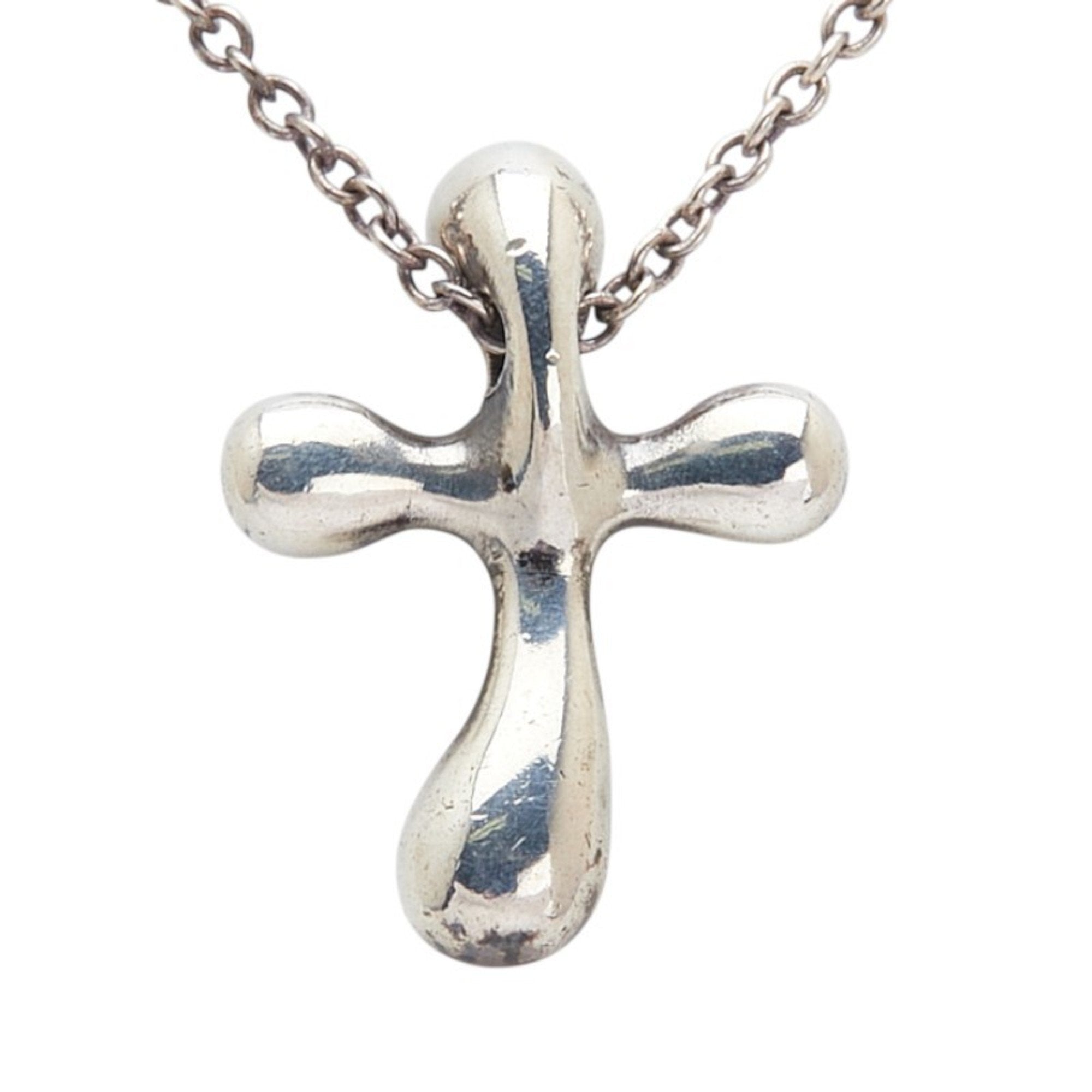 Cross Pendant Necklace Sterling Silver