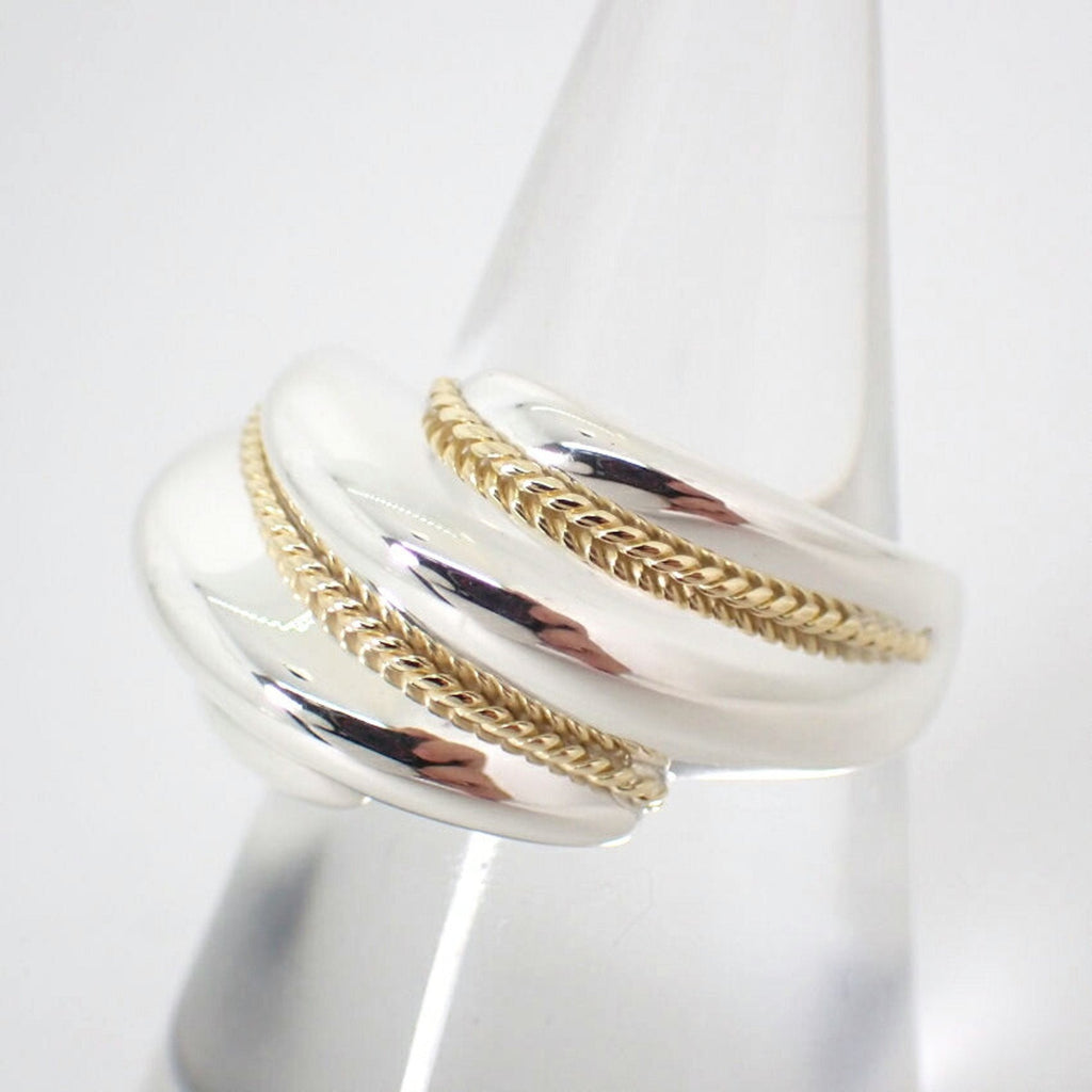 Ring Sterling Silver and 18K Yellow Gold