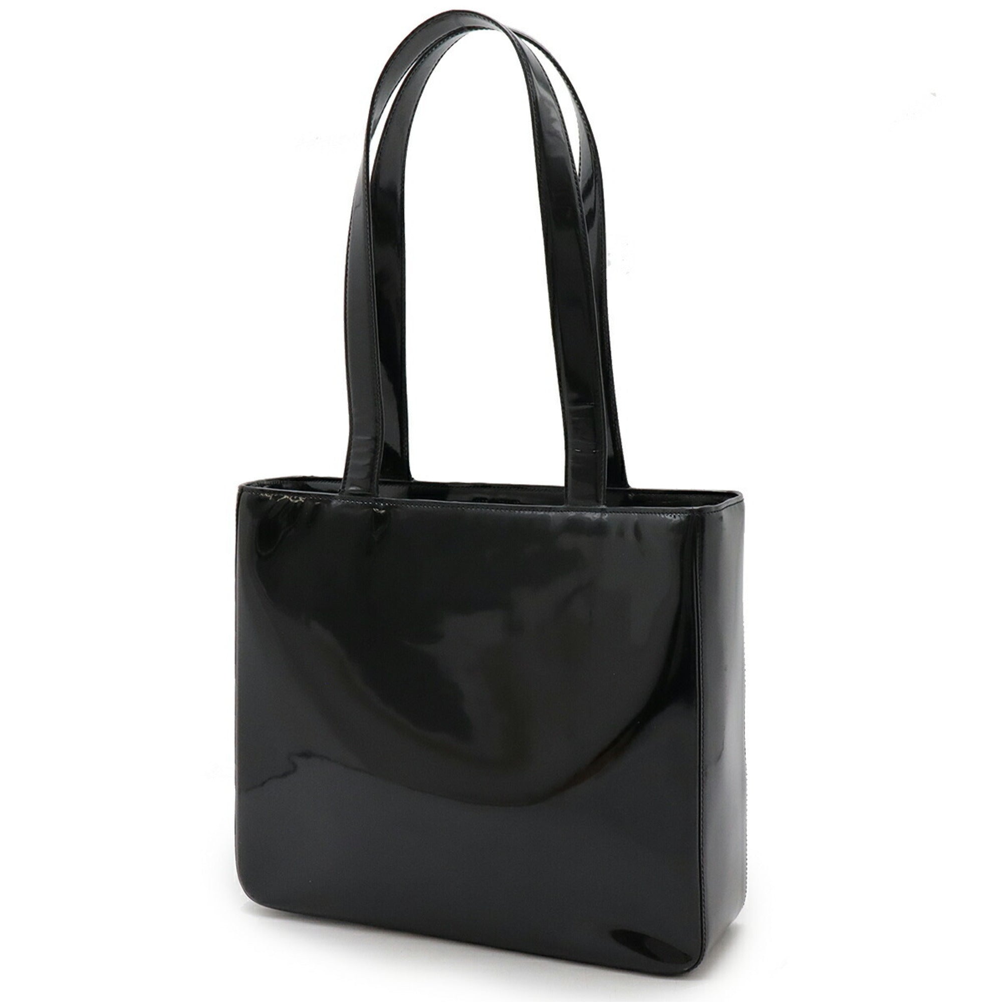Vintage Embossed Logo Shoulder Bag Patent