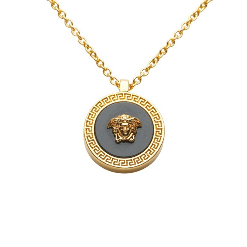 Medusa Pendant Necklace Gold