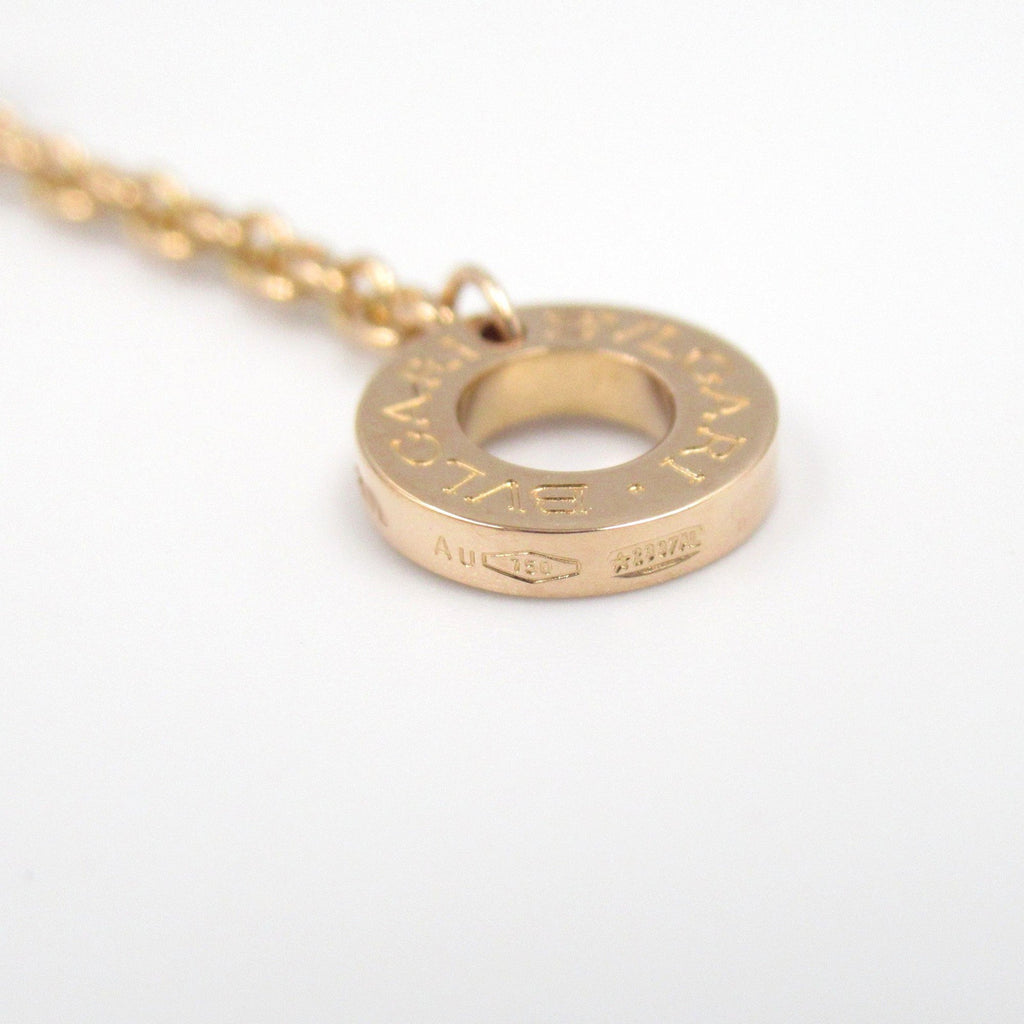 B.Zero1 Pendant Necklace Ceramic and 18K Rose Gold with Diamond