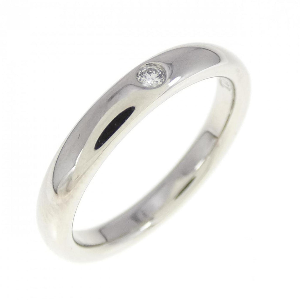Stacking Band Ring with Diamond