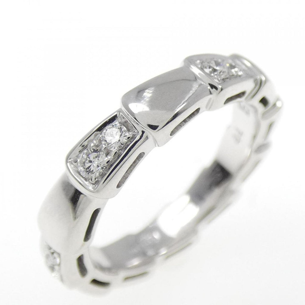 Serpenti Viper Ring 18K White Gold with Diamonds