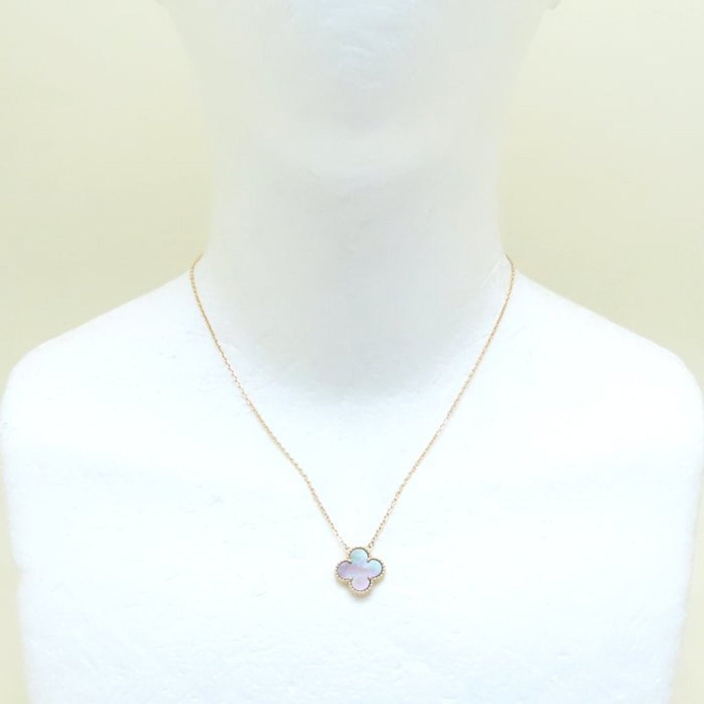 Alhambra Pendant Necklace 18K Rose Gold