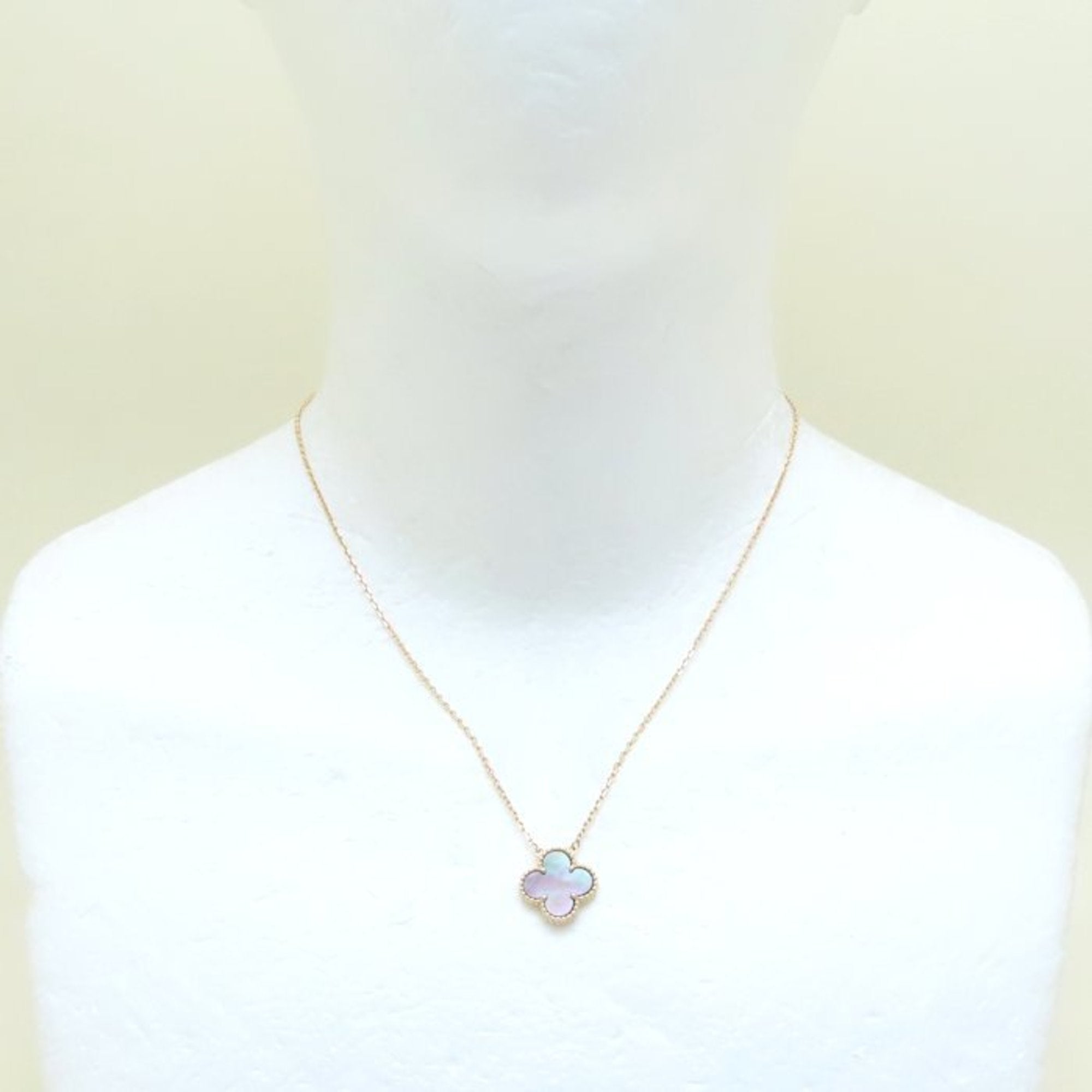 Alhambra Pendant Necklace 18K Rose Gold