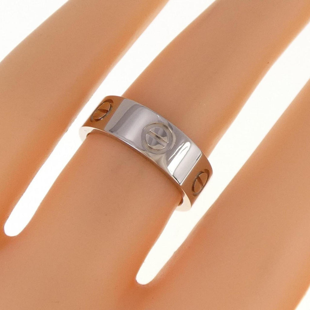 Love Ring 18K White Gold