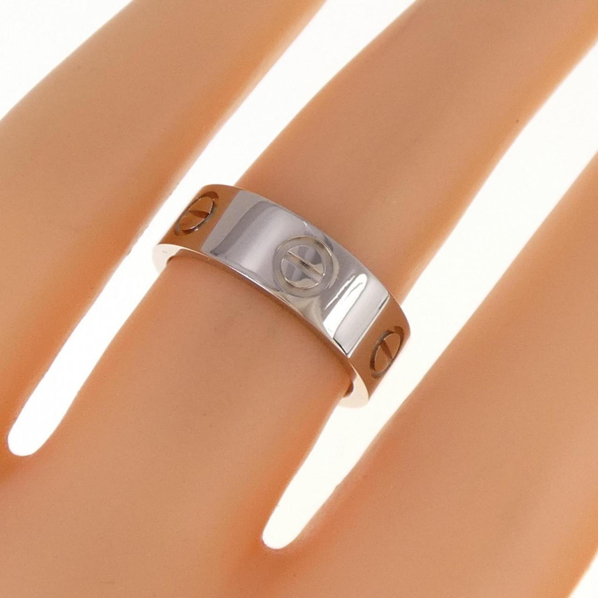Love Ring 18K White Gold