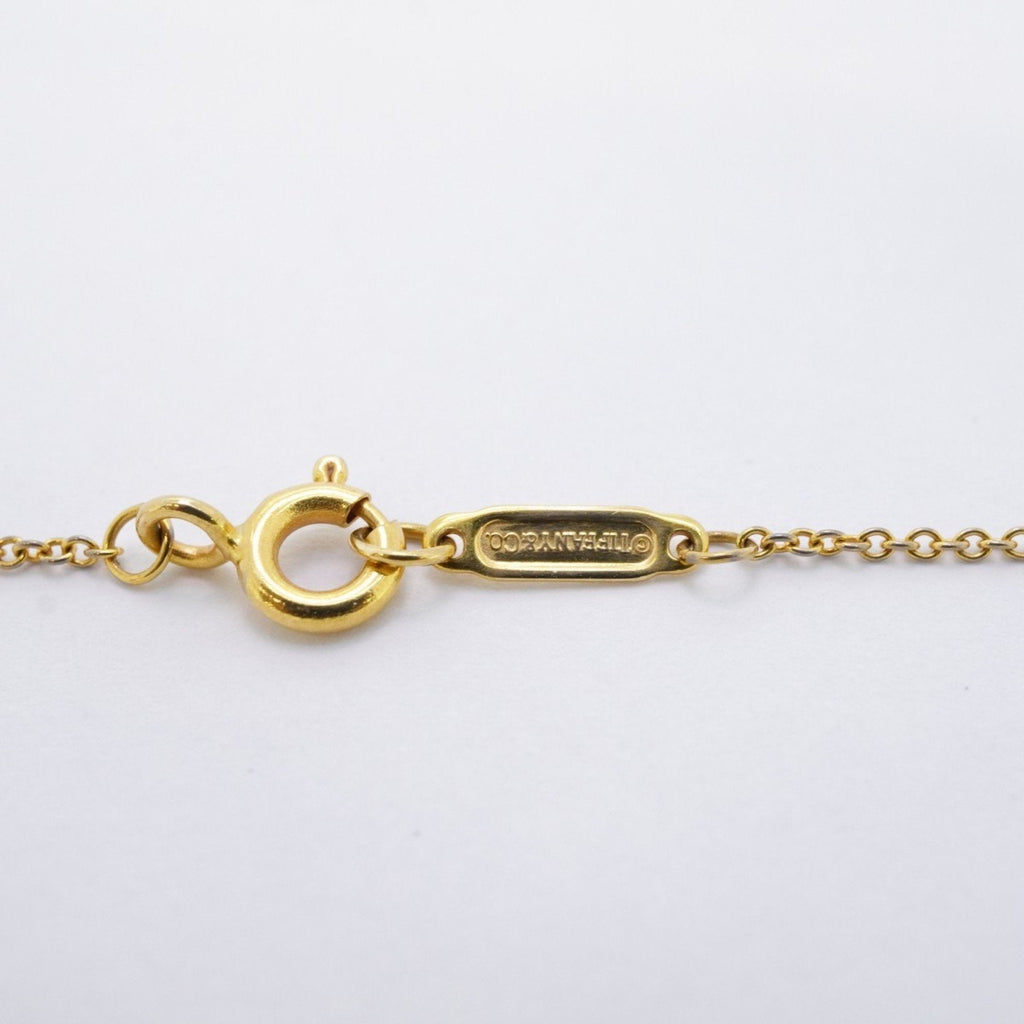Pendant Necklace Platinum and 18K Yellow Gold and Diamond