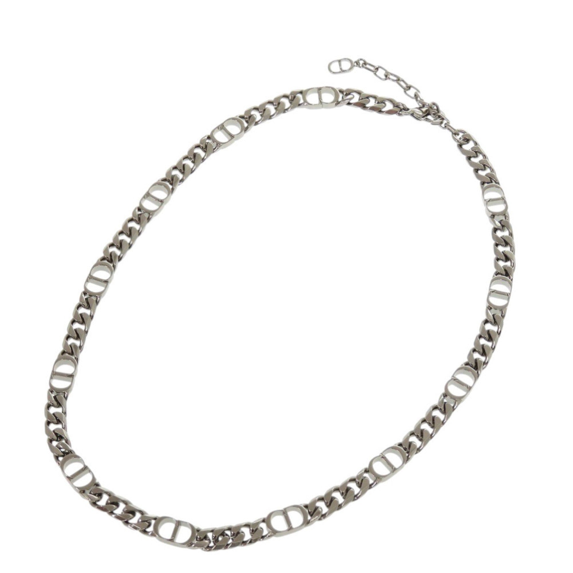 Pendant Necklace Brass Silver