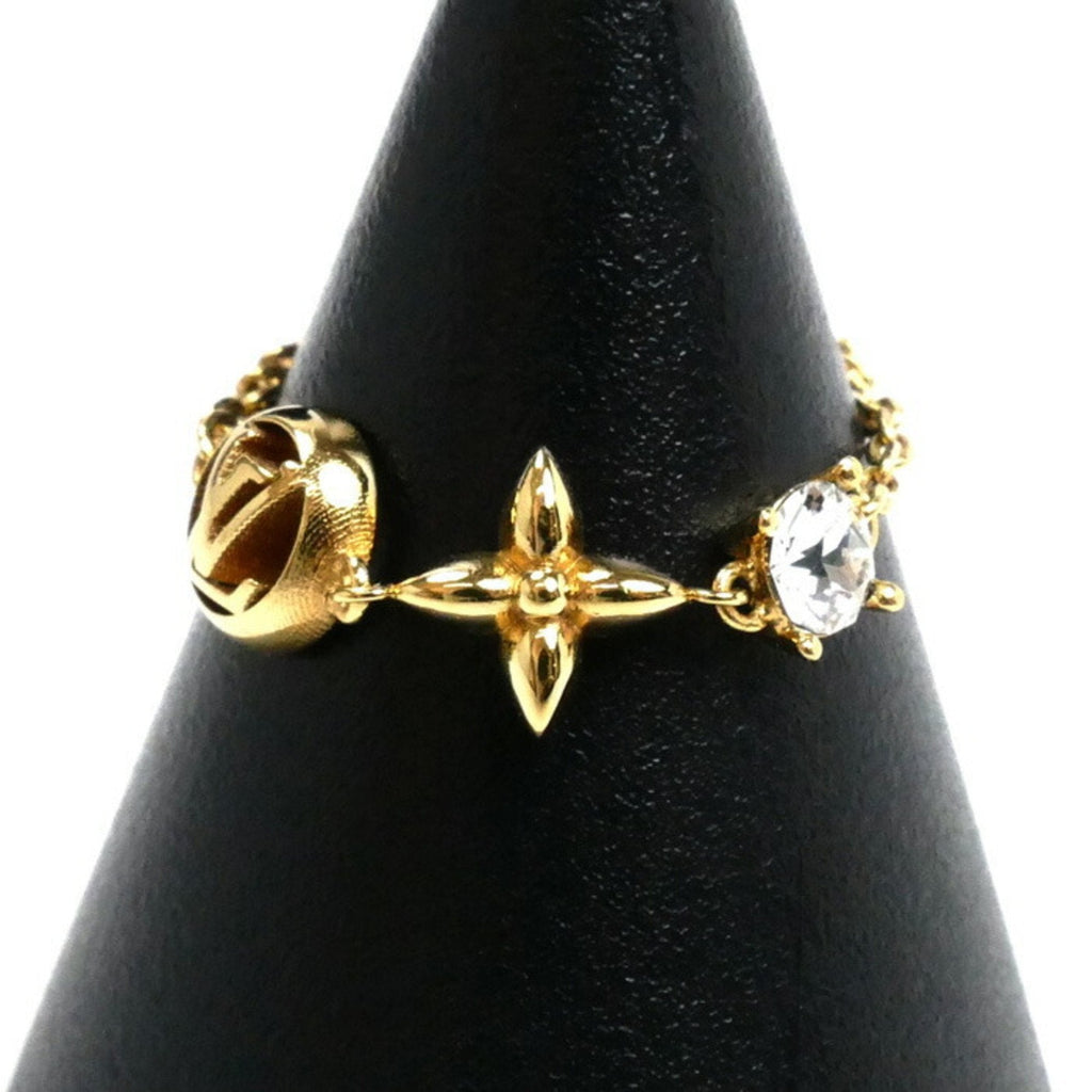 Ring Gold With Rhinestone