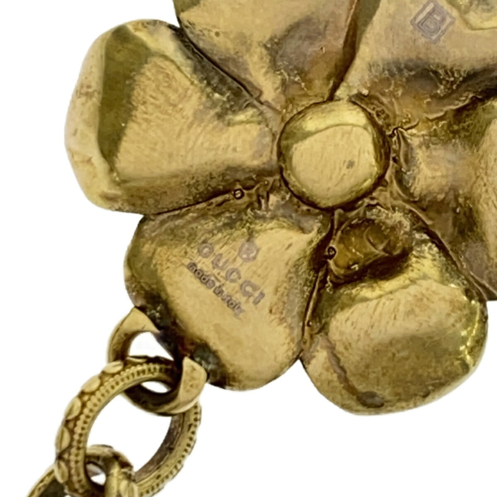 Bracelet Gold Crystal GG Interlocking