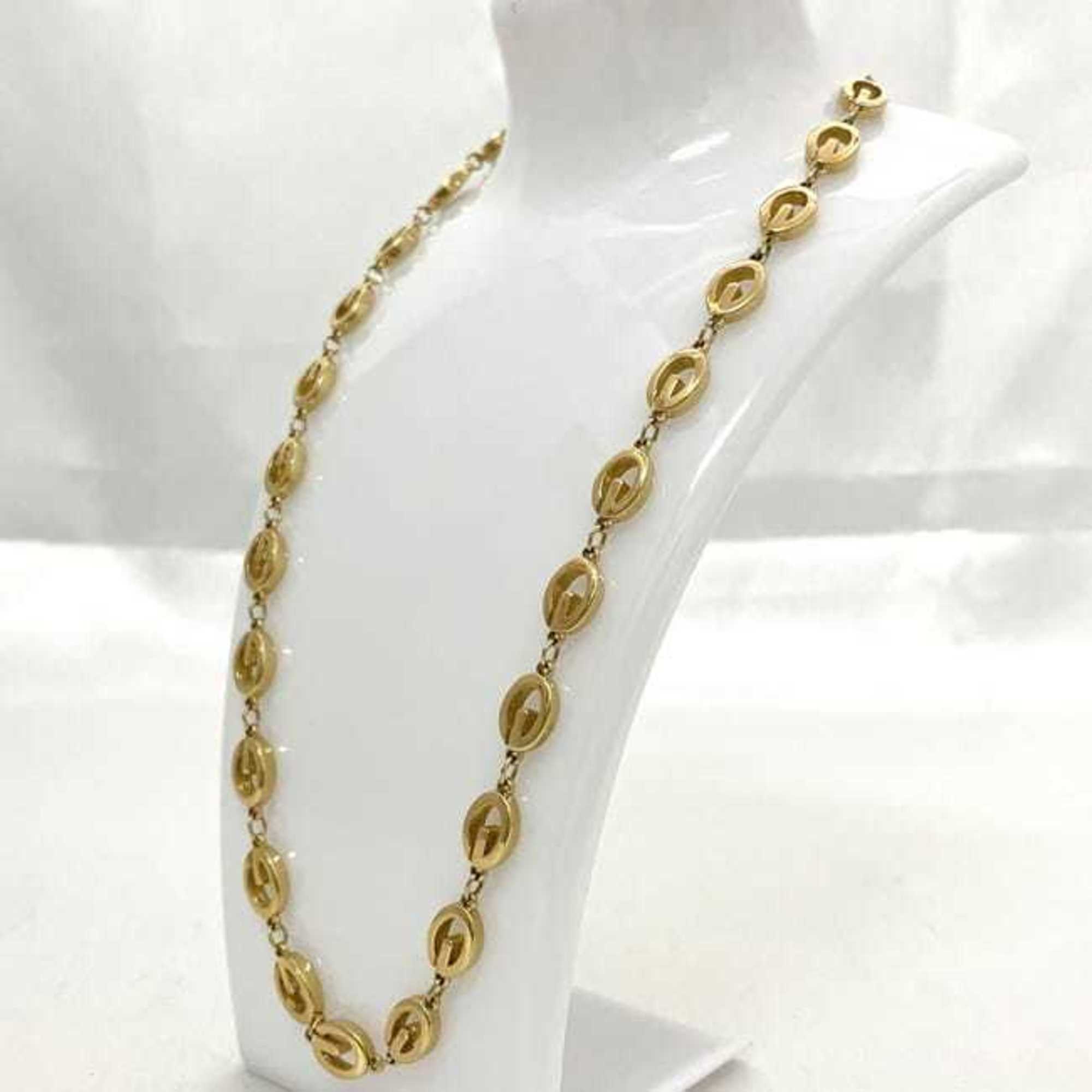 Pendant Necklace Metal Gold