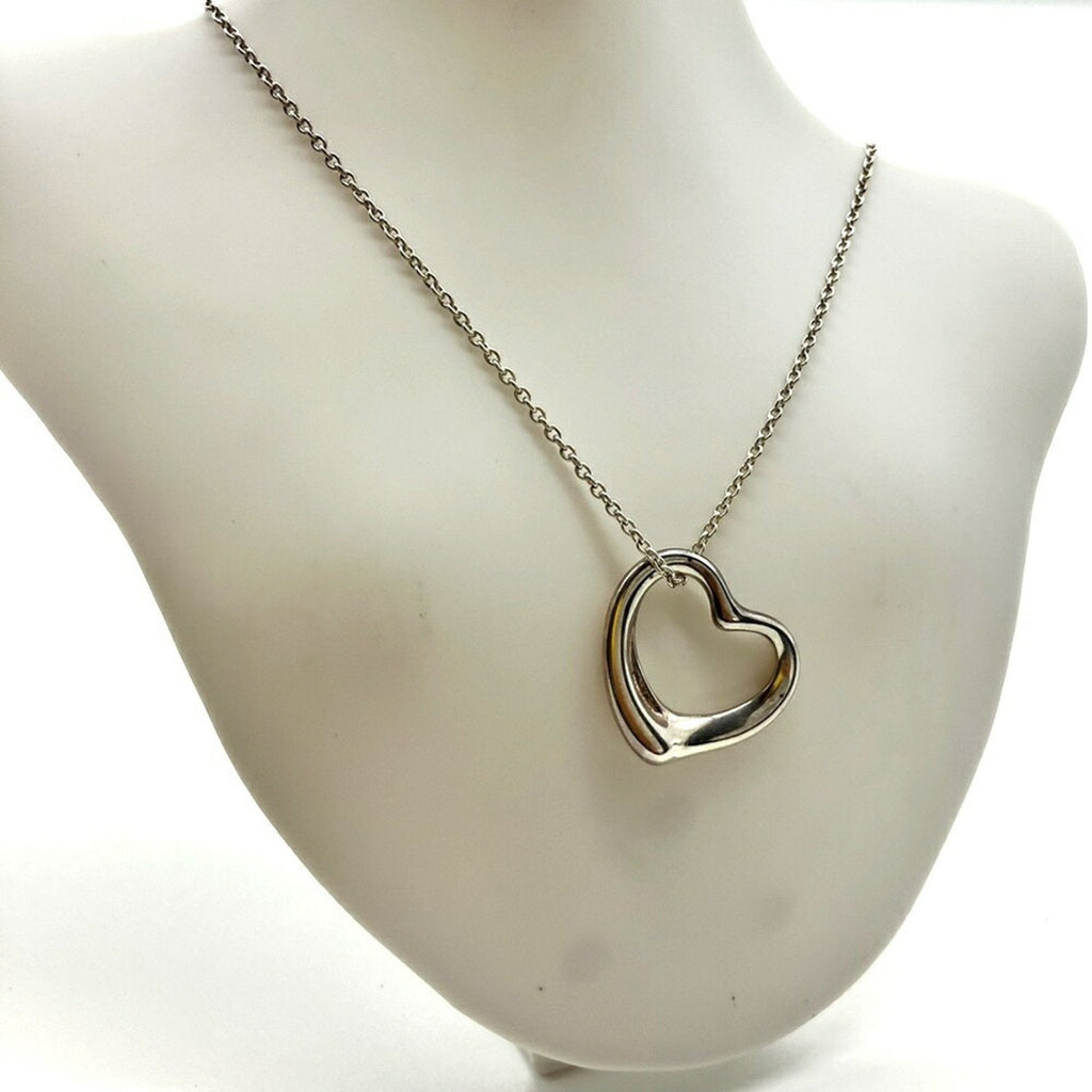 Elsa Peretti Pendant Necklace Sterling Silver 22mm