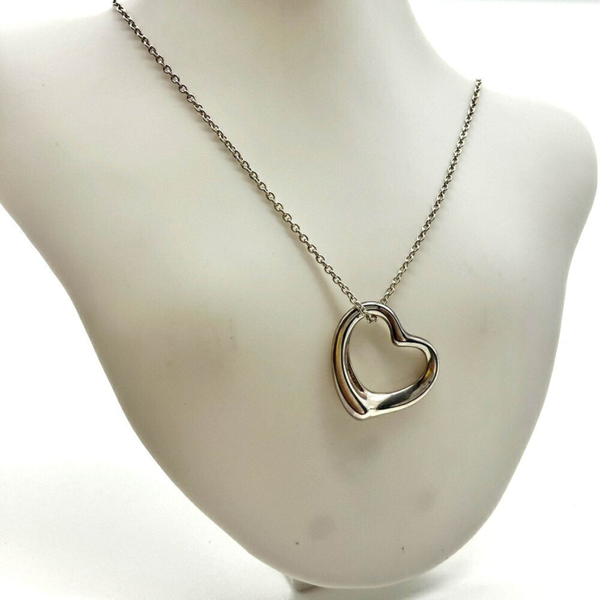 Elsa Peretti Pendant Necklace Sterling Silver 22mm