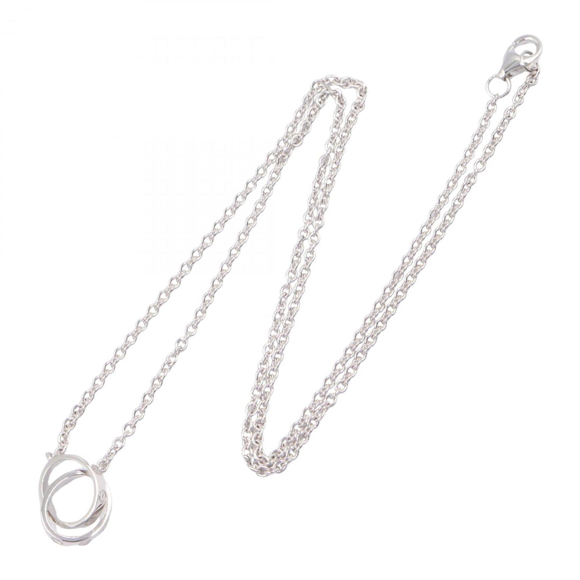 Baby Love Pendant Necklace 18K White Gold