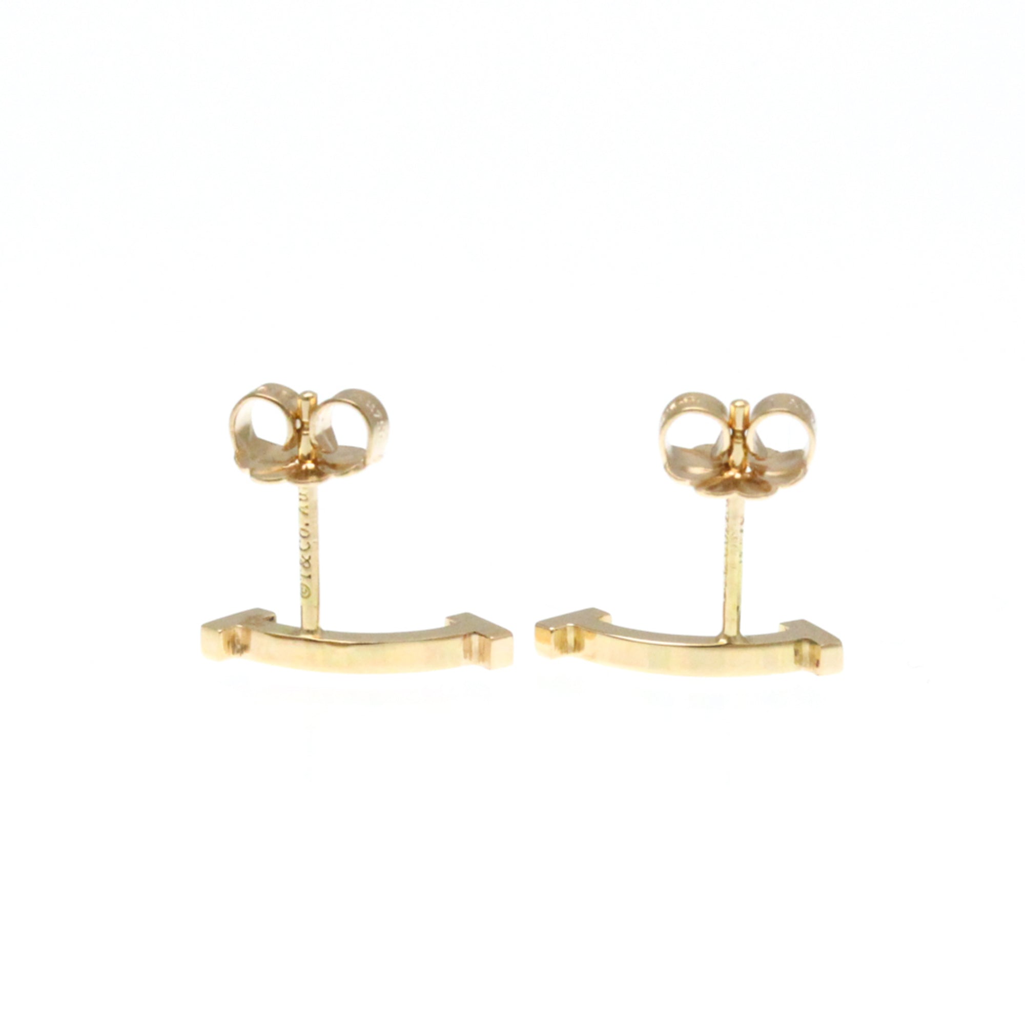Smile Stud Earrings 18K Rose Gold 18K Rose Gold