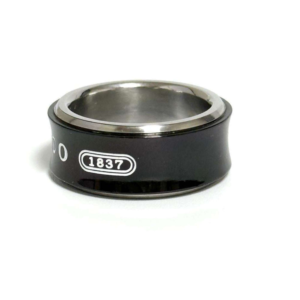 1837 Combi Wide Ring Sterling Silver