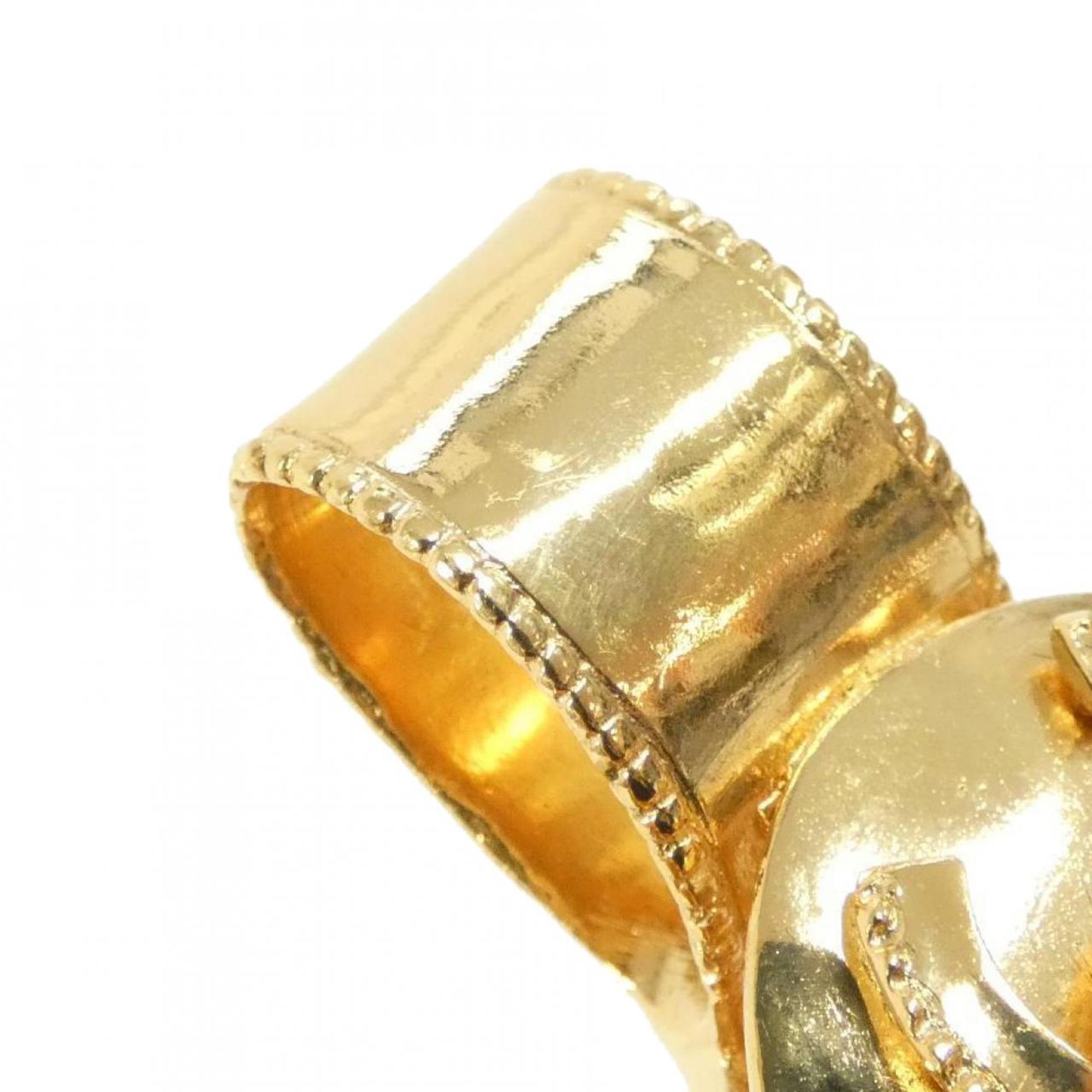 Brooch Gold-Tone Metal