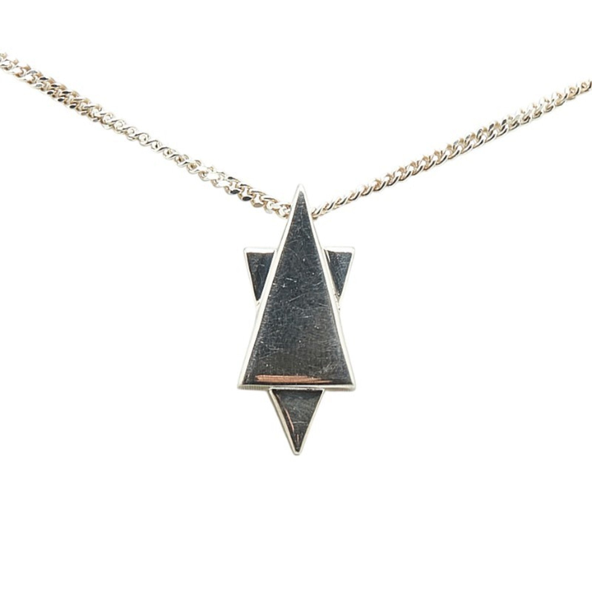 Star Of David Pendant Necklace Sterling Silver