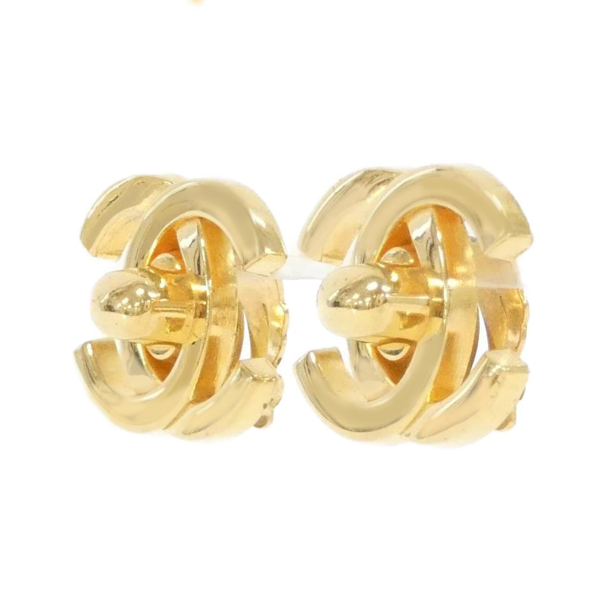 Clip-On Earrings Clip-On Gold-Tone Metal