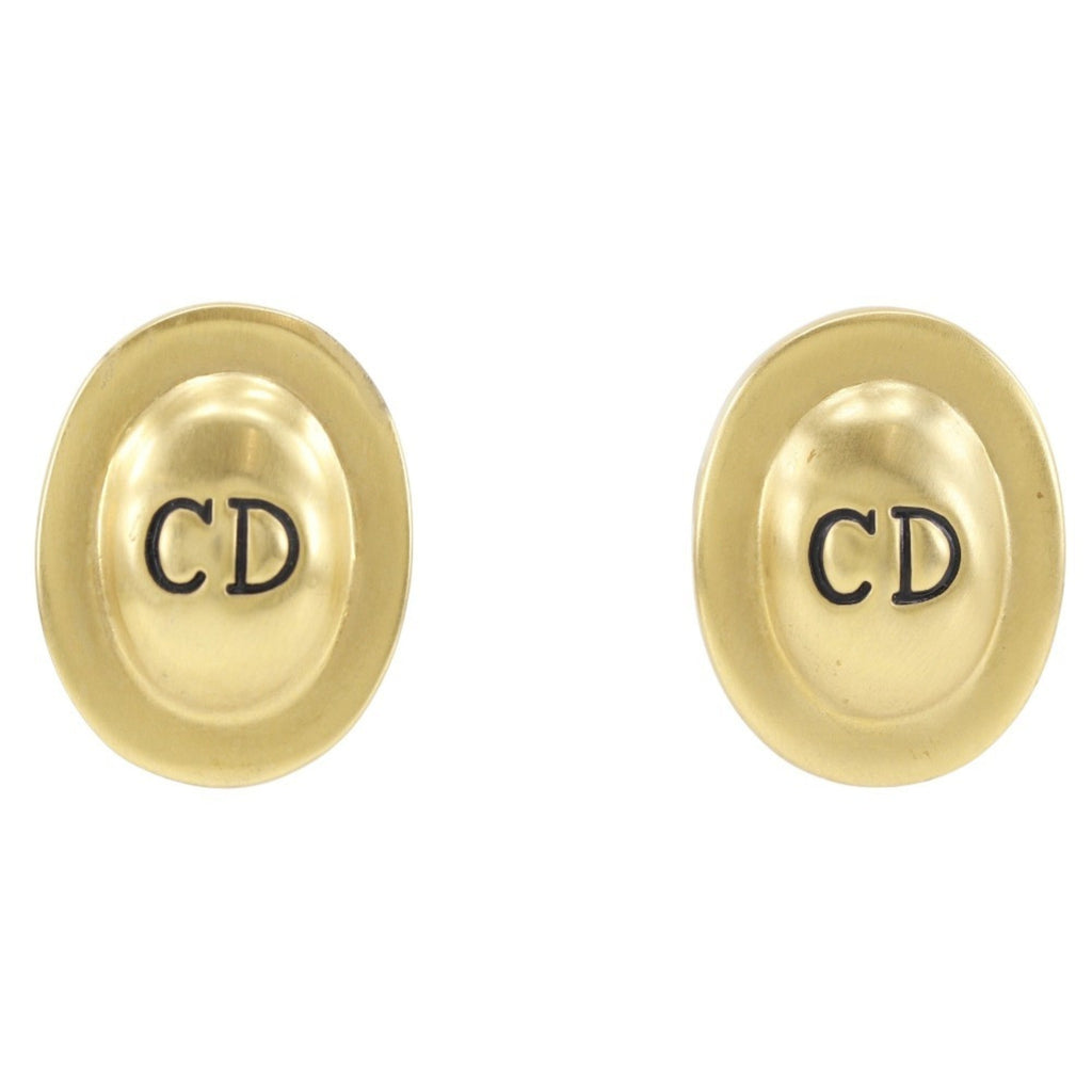 Earrings Gold-Tone Metal
