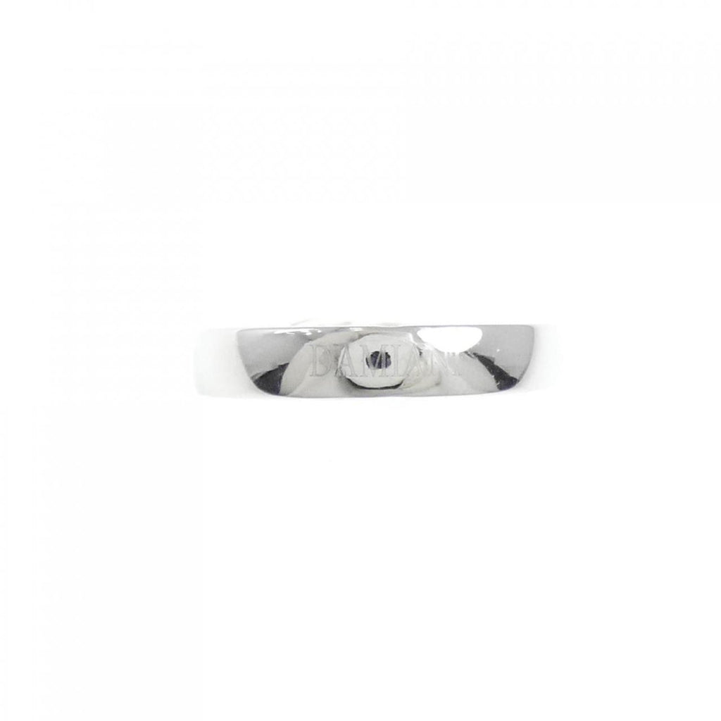 D Side Ring 18K White Gold