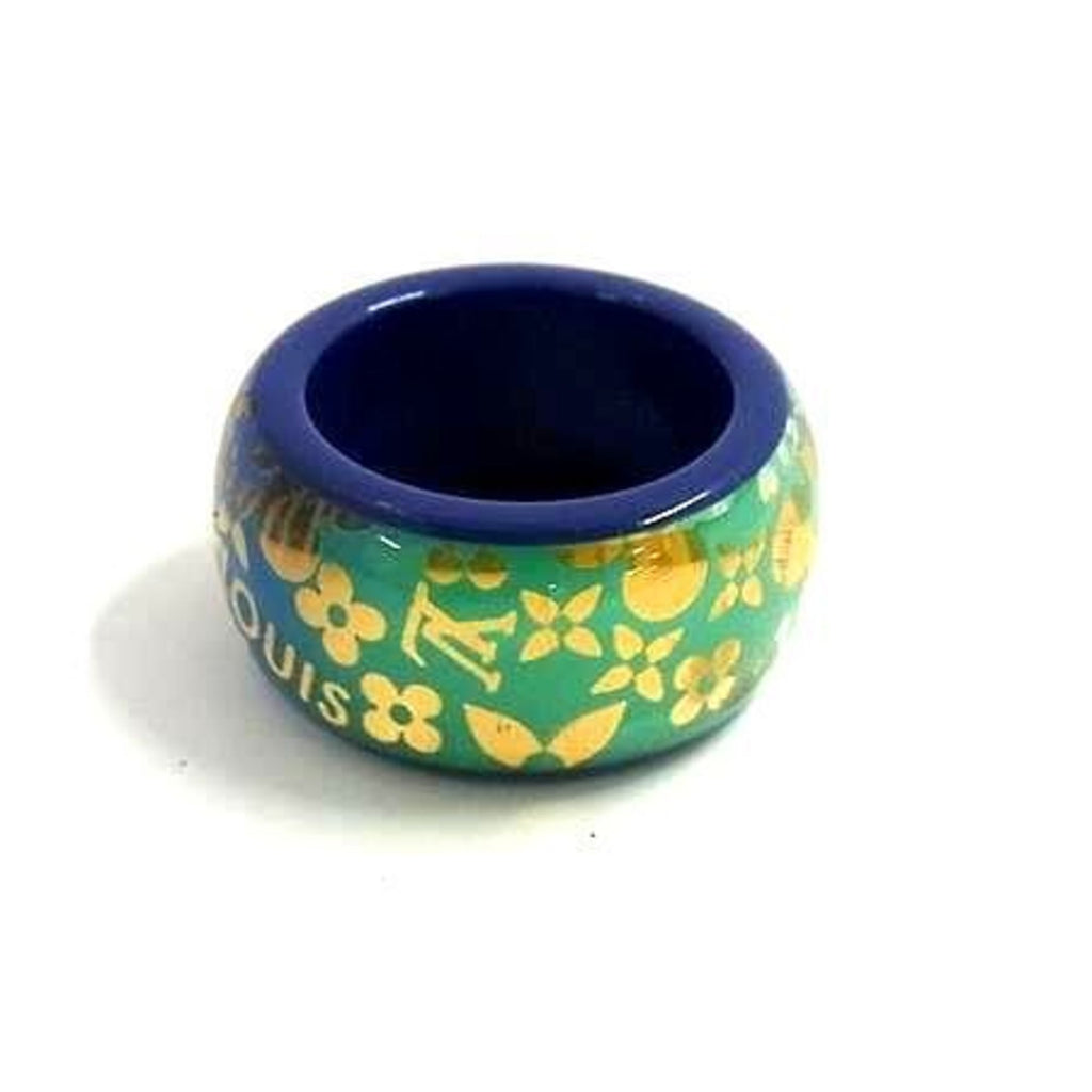 Band Ring Resin Blue