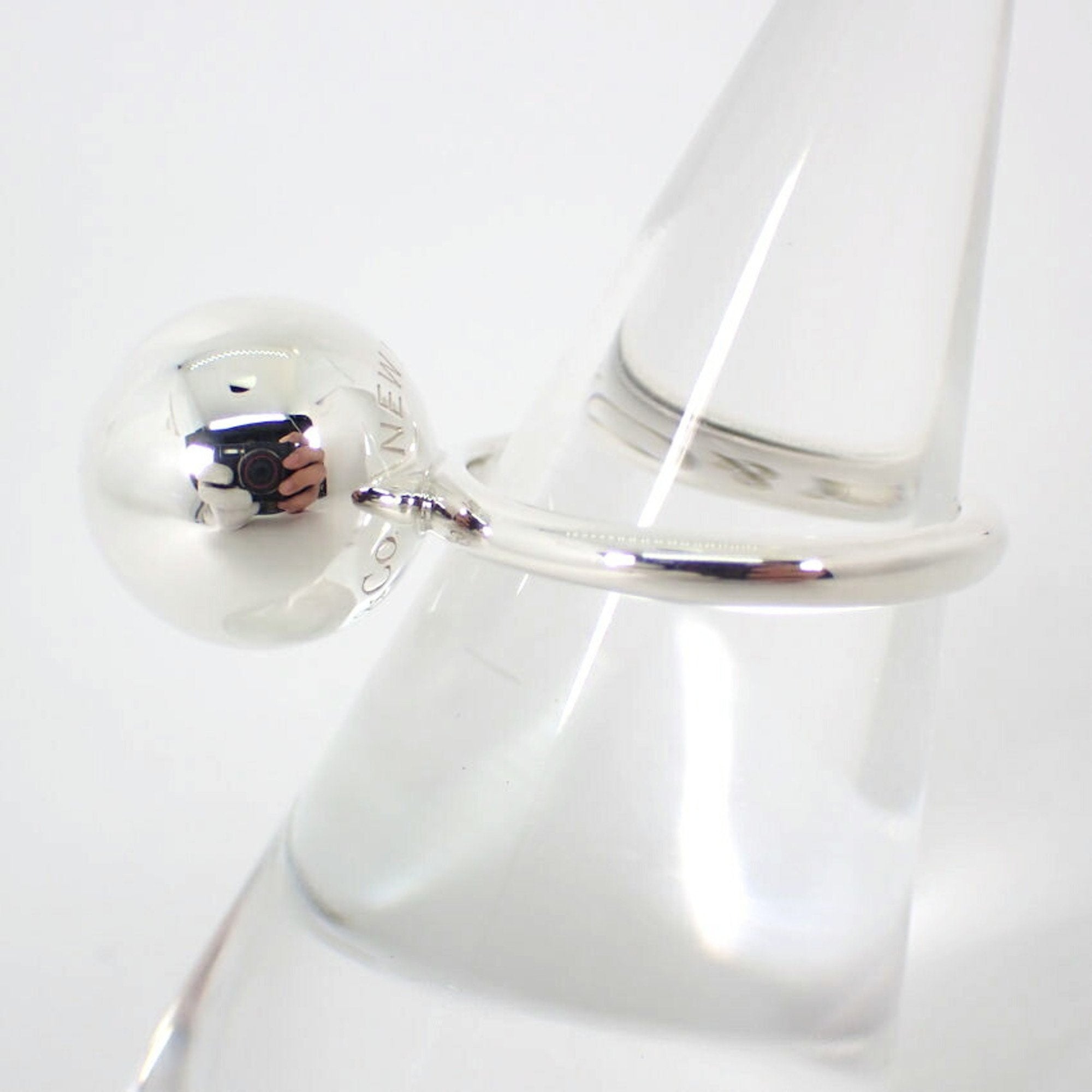 Hardware Ball Ring Sterling Silver