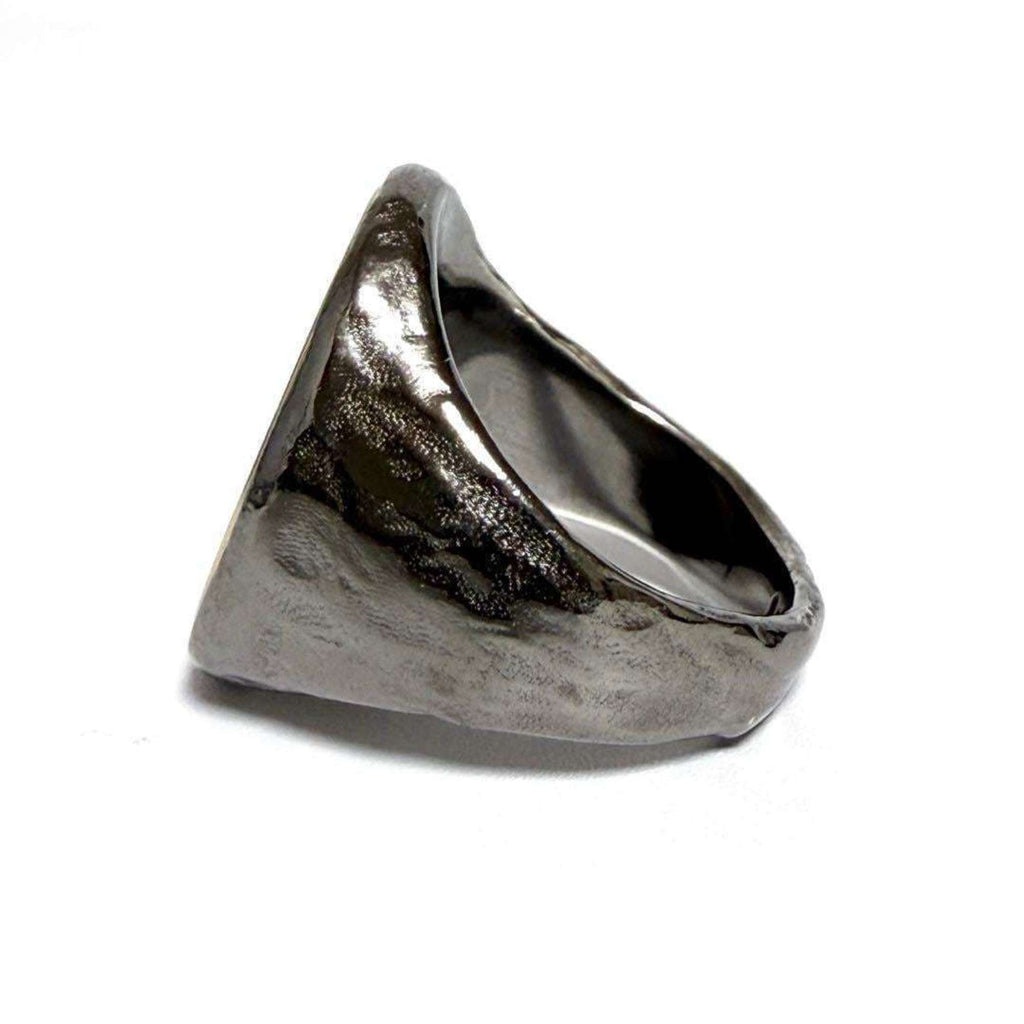 Signet Ring Metal Combination Color