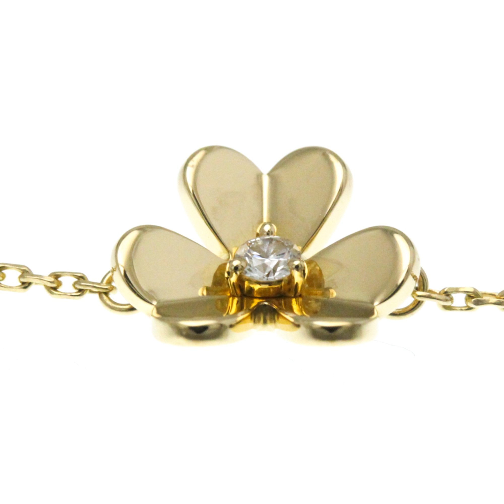 Charm Bracelet 18K Yellow Gold with Diamond