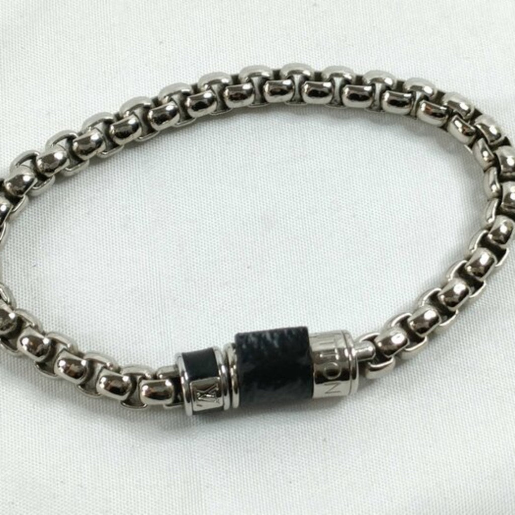 Monogram Eclipse Bracelet Metal Silver