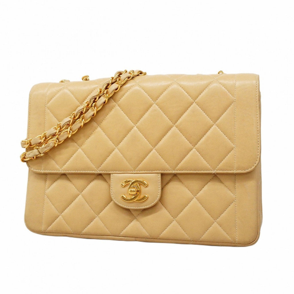 Vintage CC Chain Flap Bag Quilted Lambskin Medium
