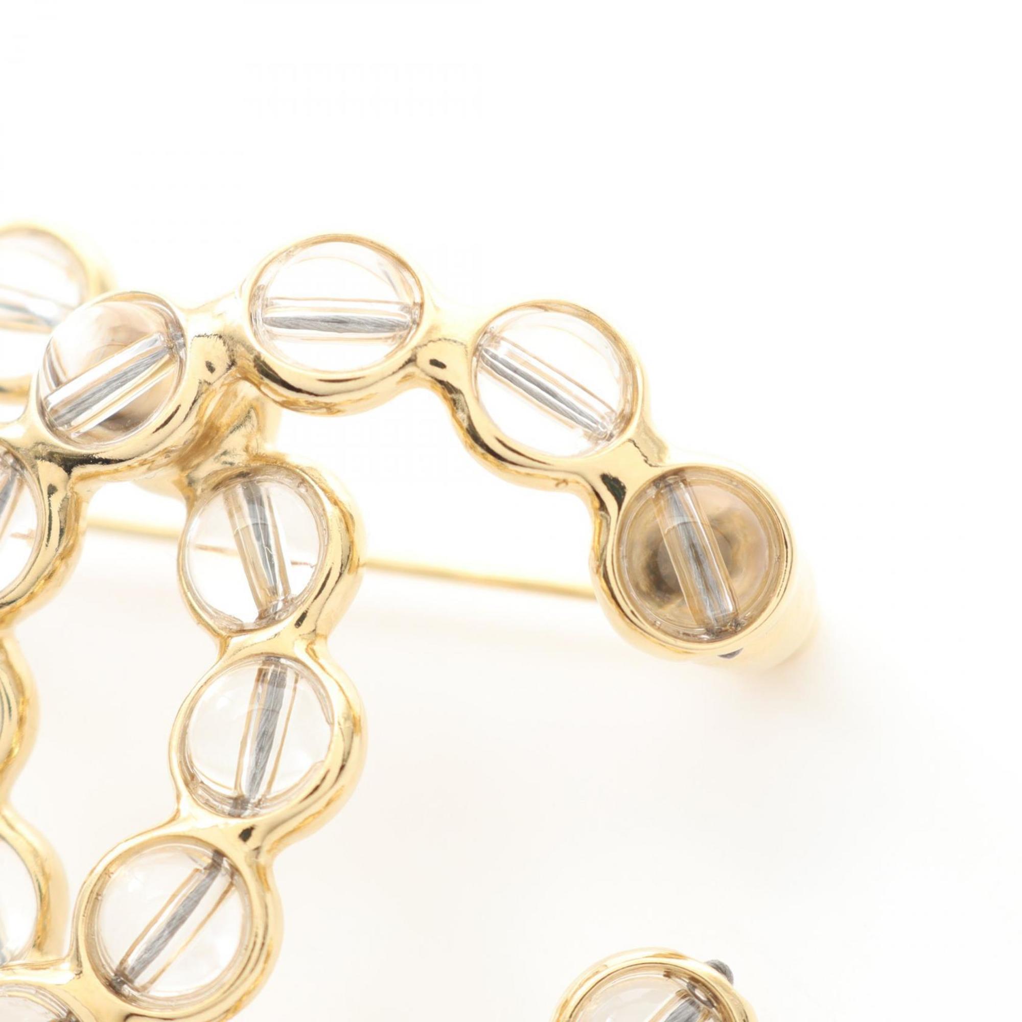 CC Logo Brooch Metal