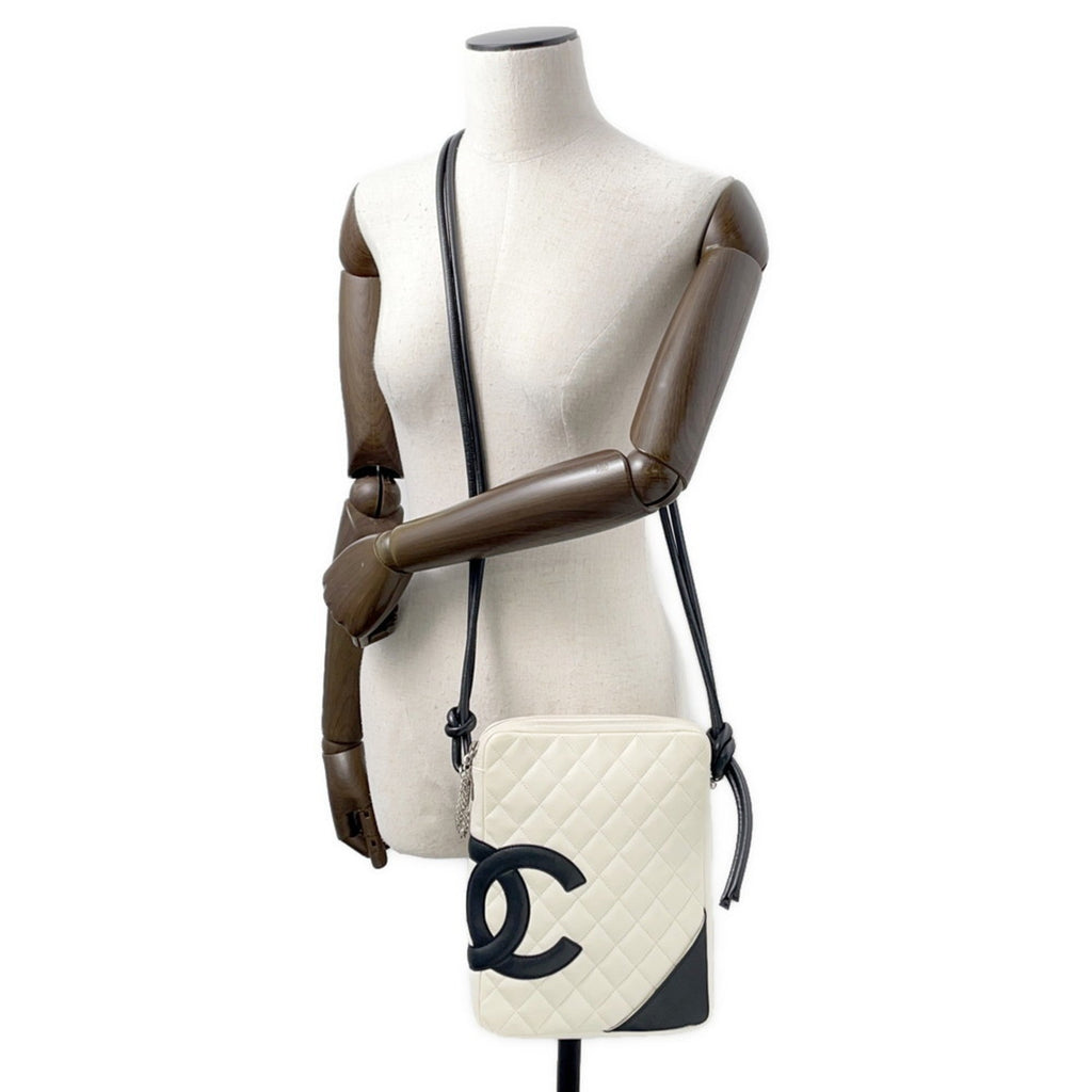 Cambon Crossbody Bag Quilted Leather Medium