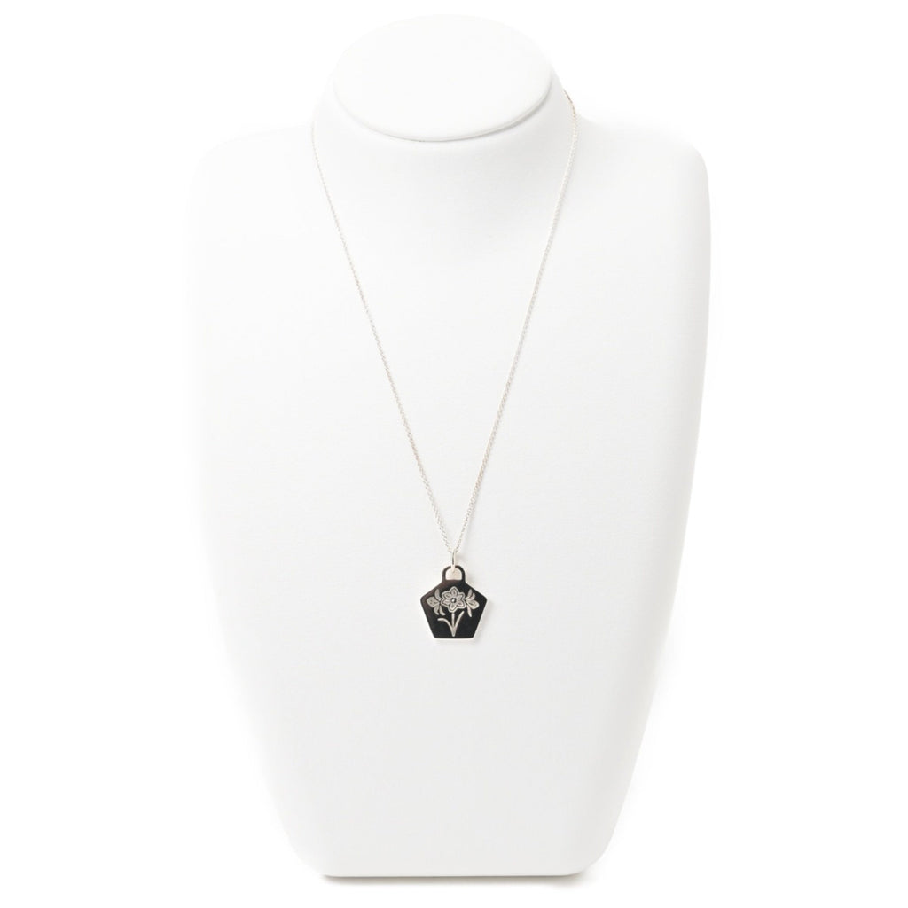 Pendant Necklace Sterling Silver 40cm