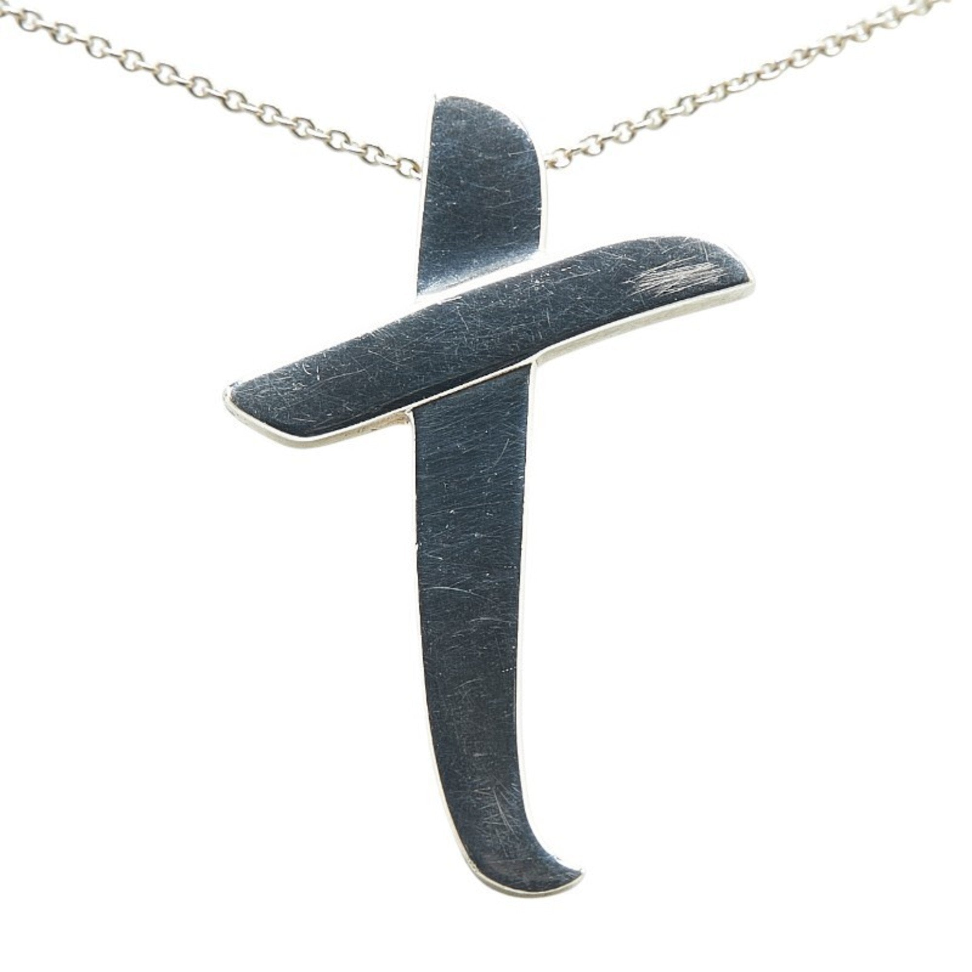 Kiss Pendant Necklace Sterling Silver