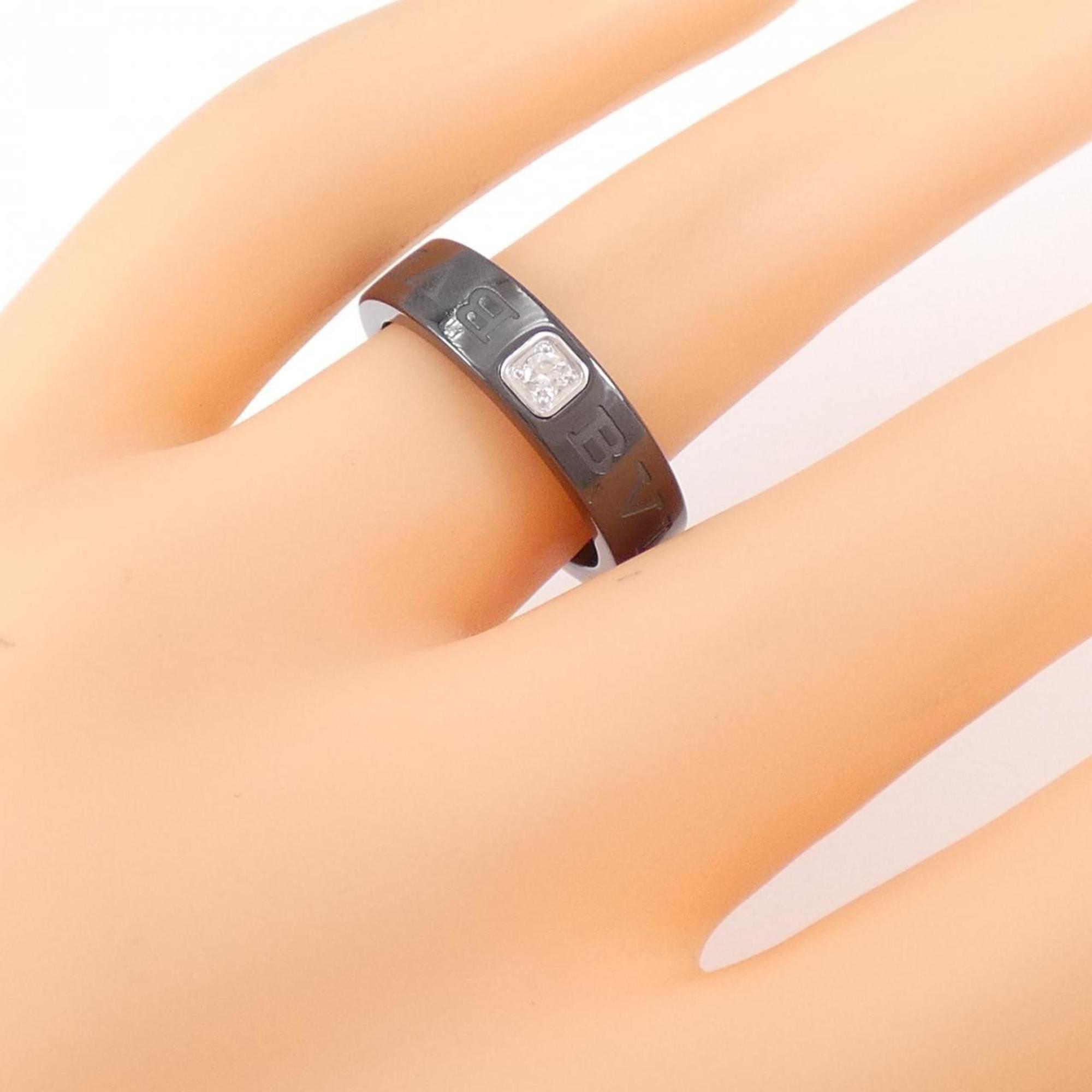 Ring Ceramic with Diamond