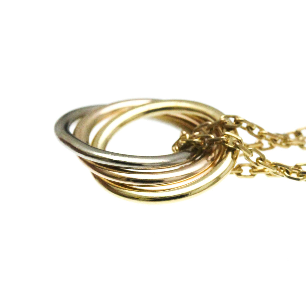 Trinity Bracelet 18K Tricolor Gold