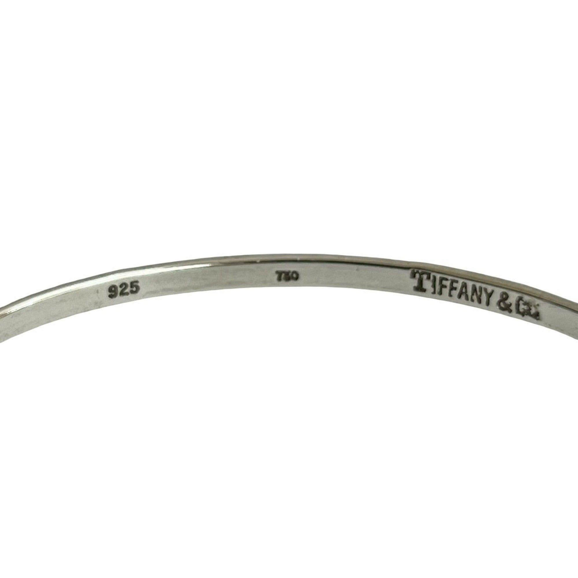 Bangle 18K Gold and Sterling Silver Bracelet