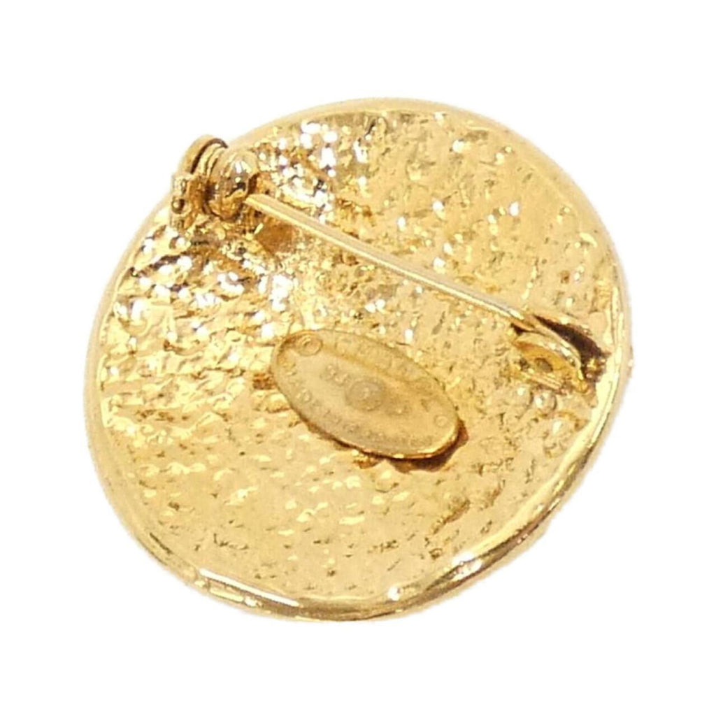 Brooch Gold-Tone Metal