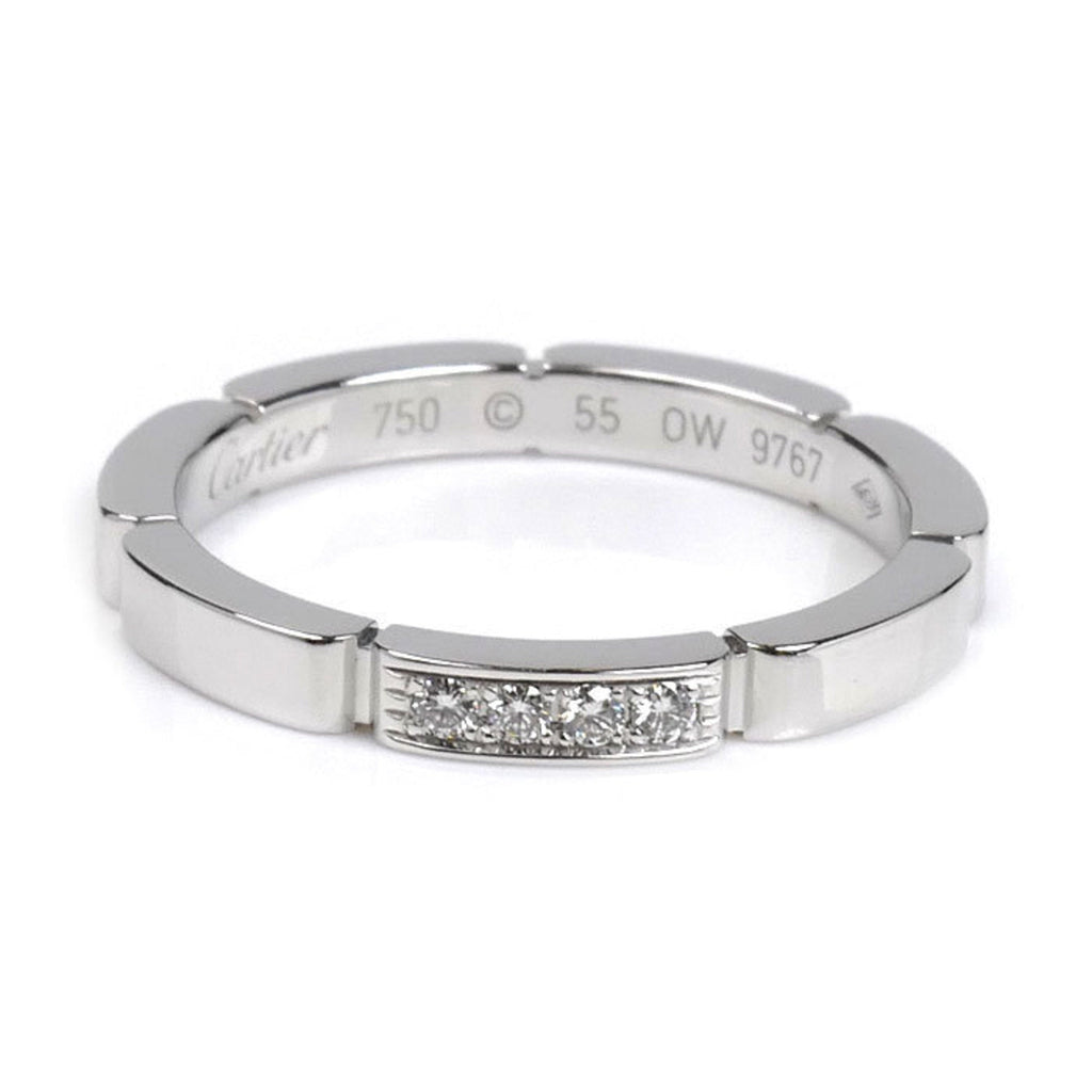 Maillon Panthère Watch 18K White Gold with Diamond 55mm