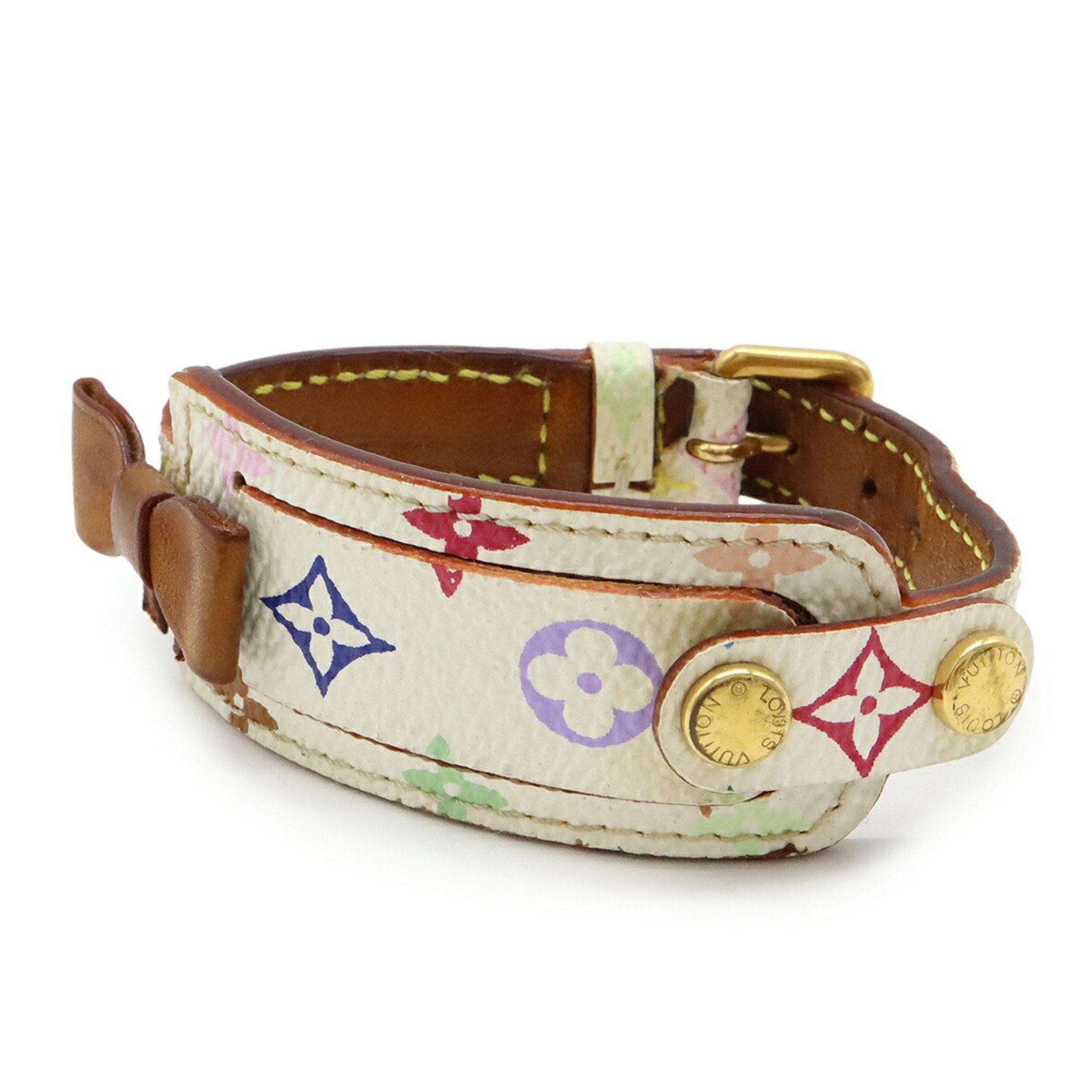 Monogram Multicolore Bracelet White