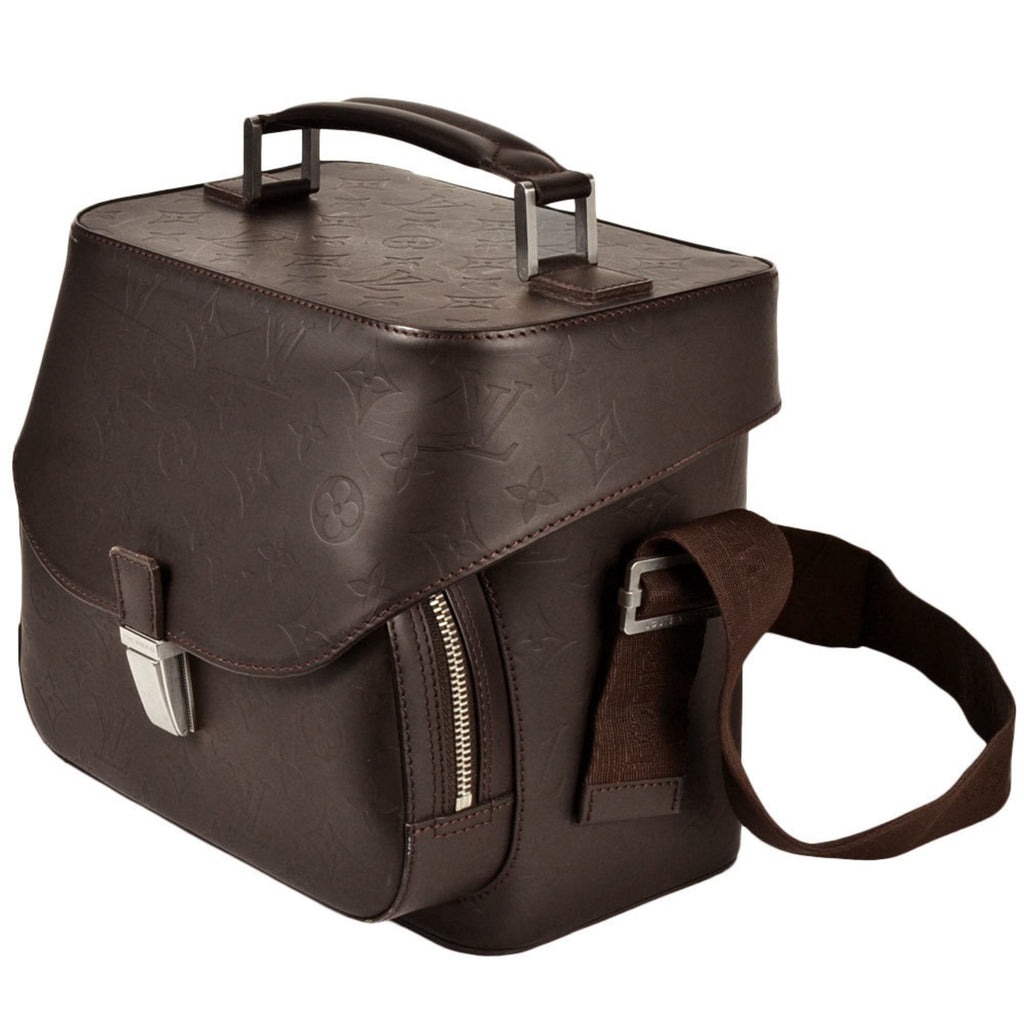 Charly Camera Bag Monogram Glace Leather
