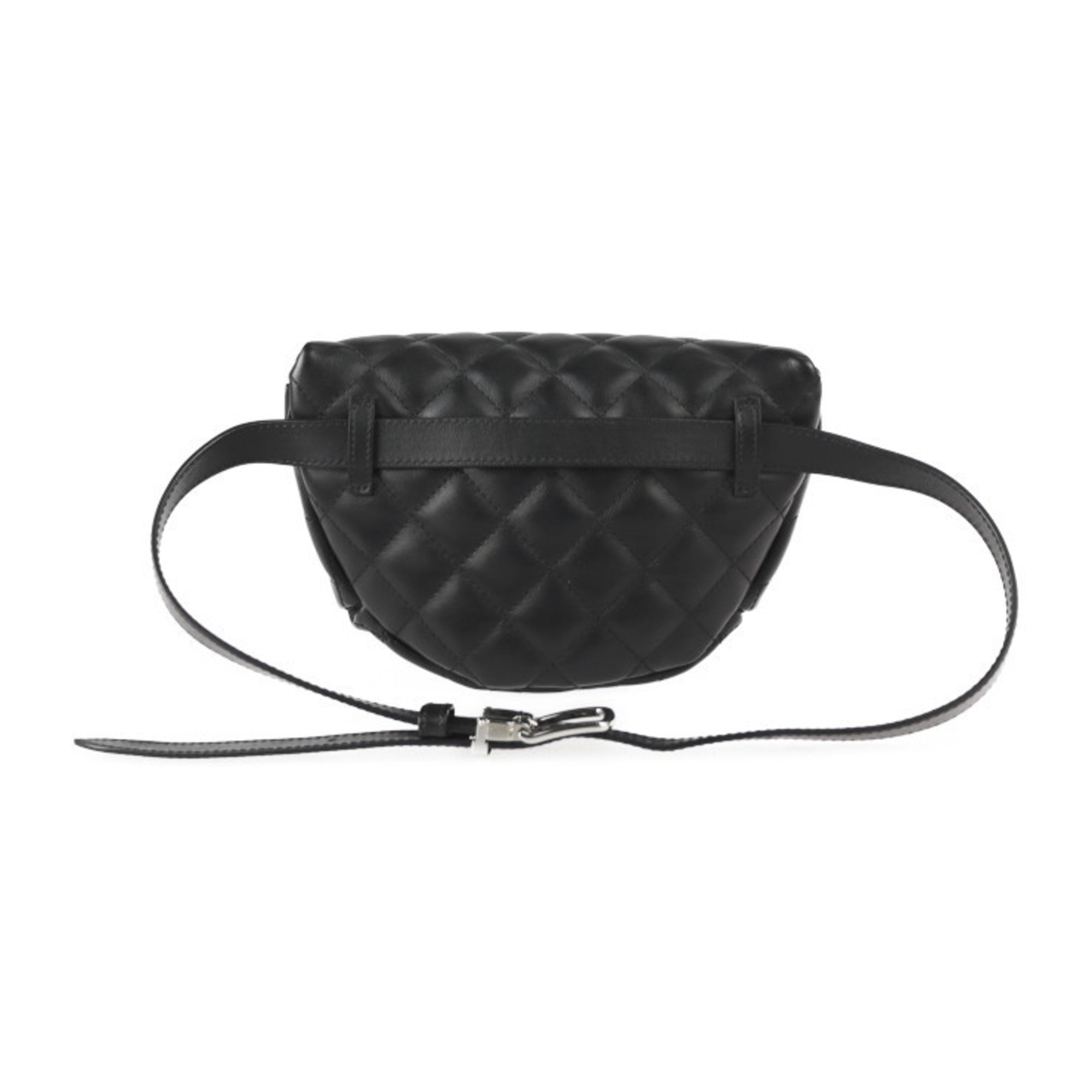 Vintage Zip Belt Bag Quilted Lambskin Small