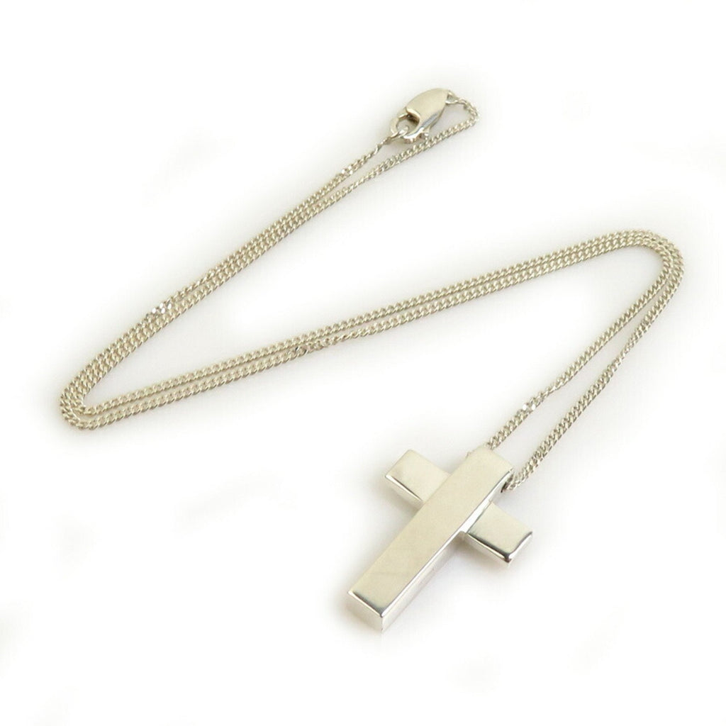 Cross Pendant Necklace Sterling Silver
