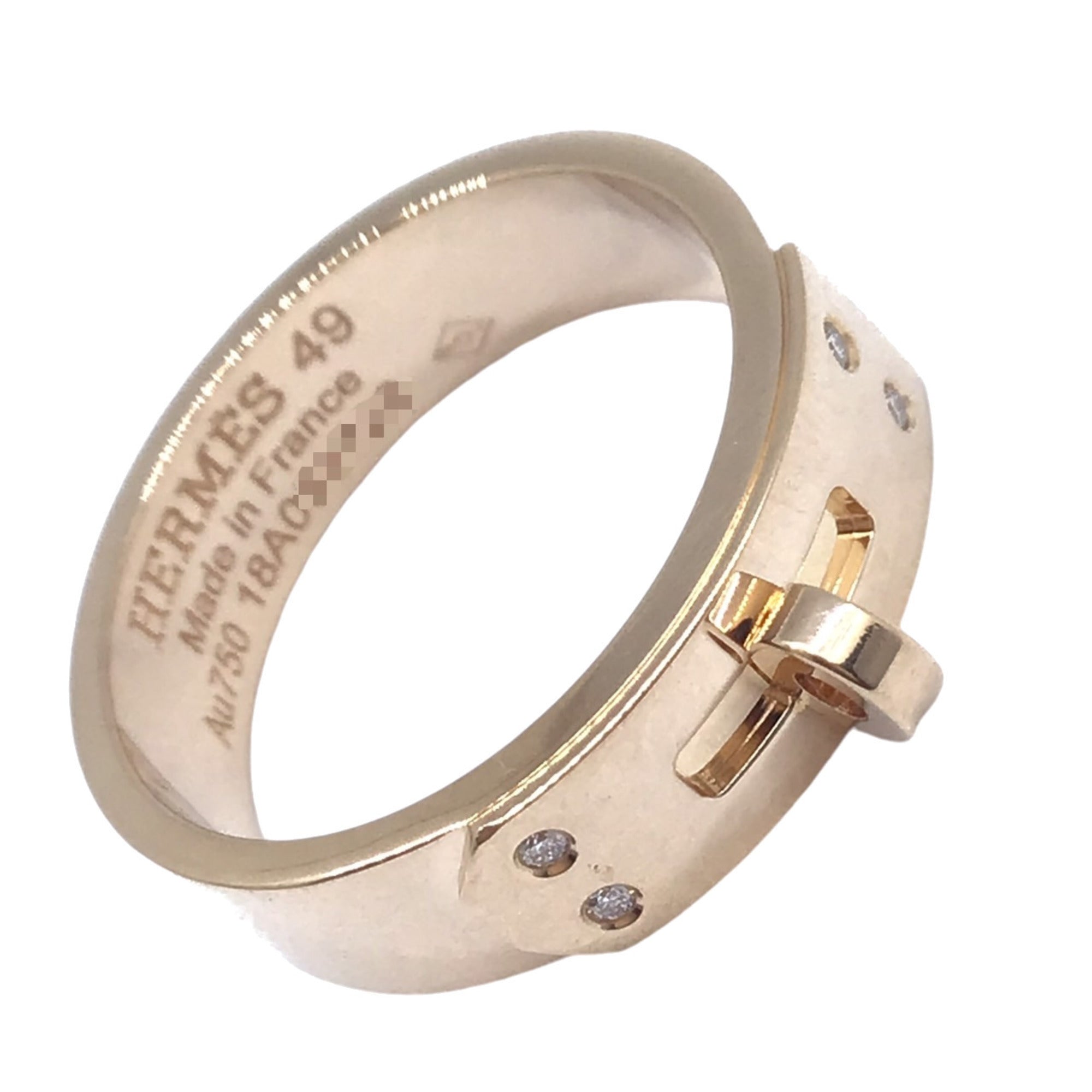Kelly Ring 18K Rose Gold with Diamond Mini
