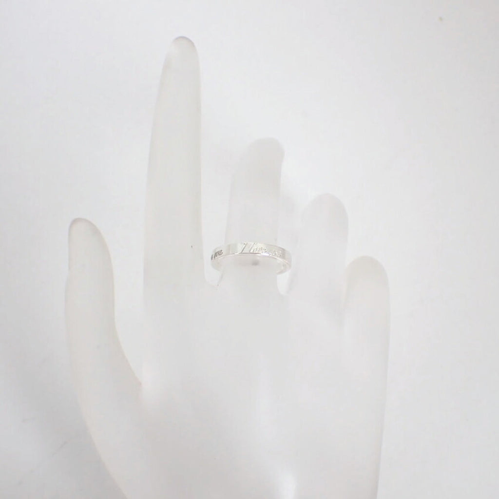I Love You Narrow Ring Sterling Silver