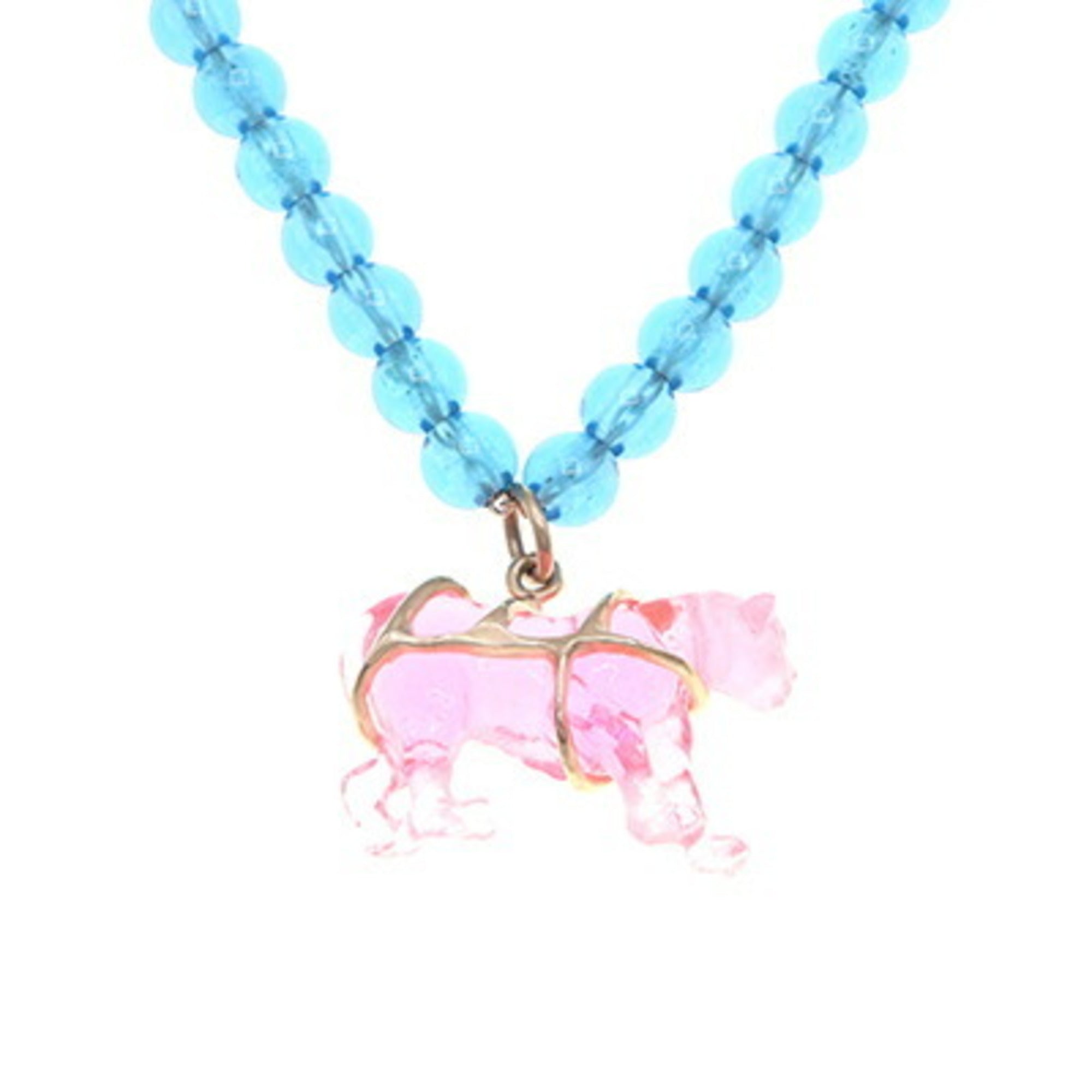 Panthere Pendant Metal and Resin