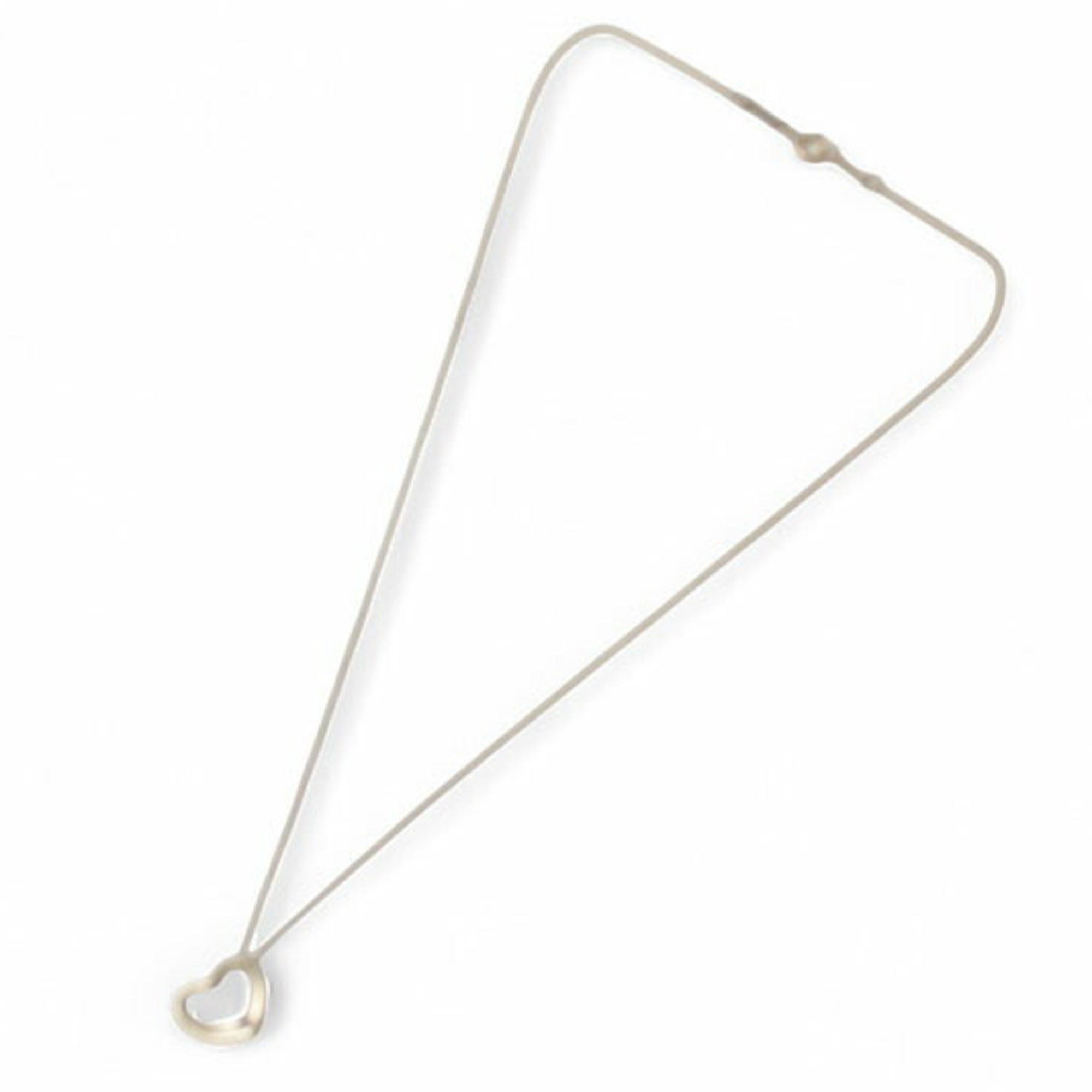 Elsa Peretti Pendant Necklace Sterling Silver 13mm